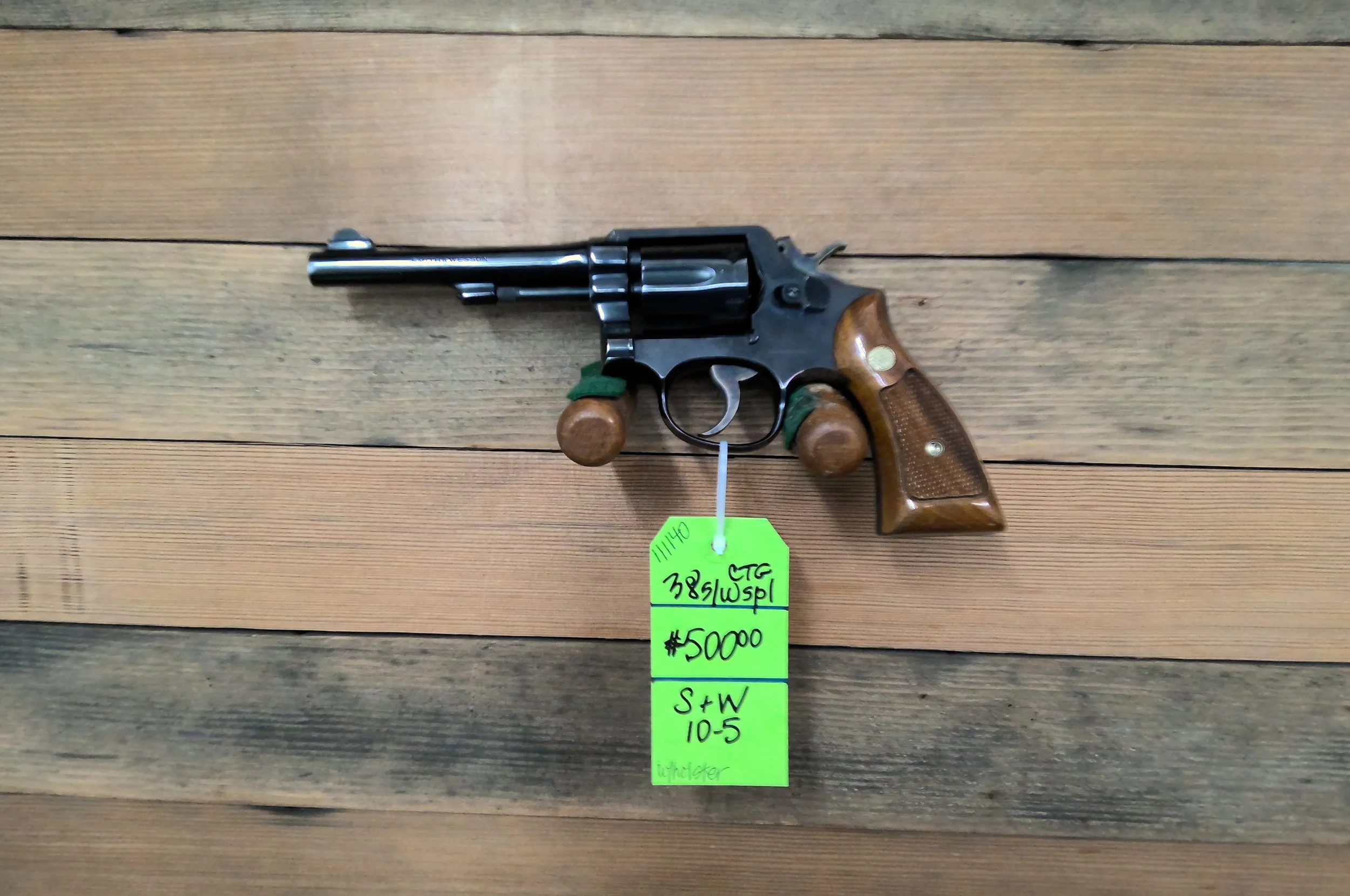 SMITH AND WESSON MODEL 10-5 REVOLVER 38 SPECIAL