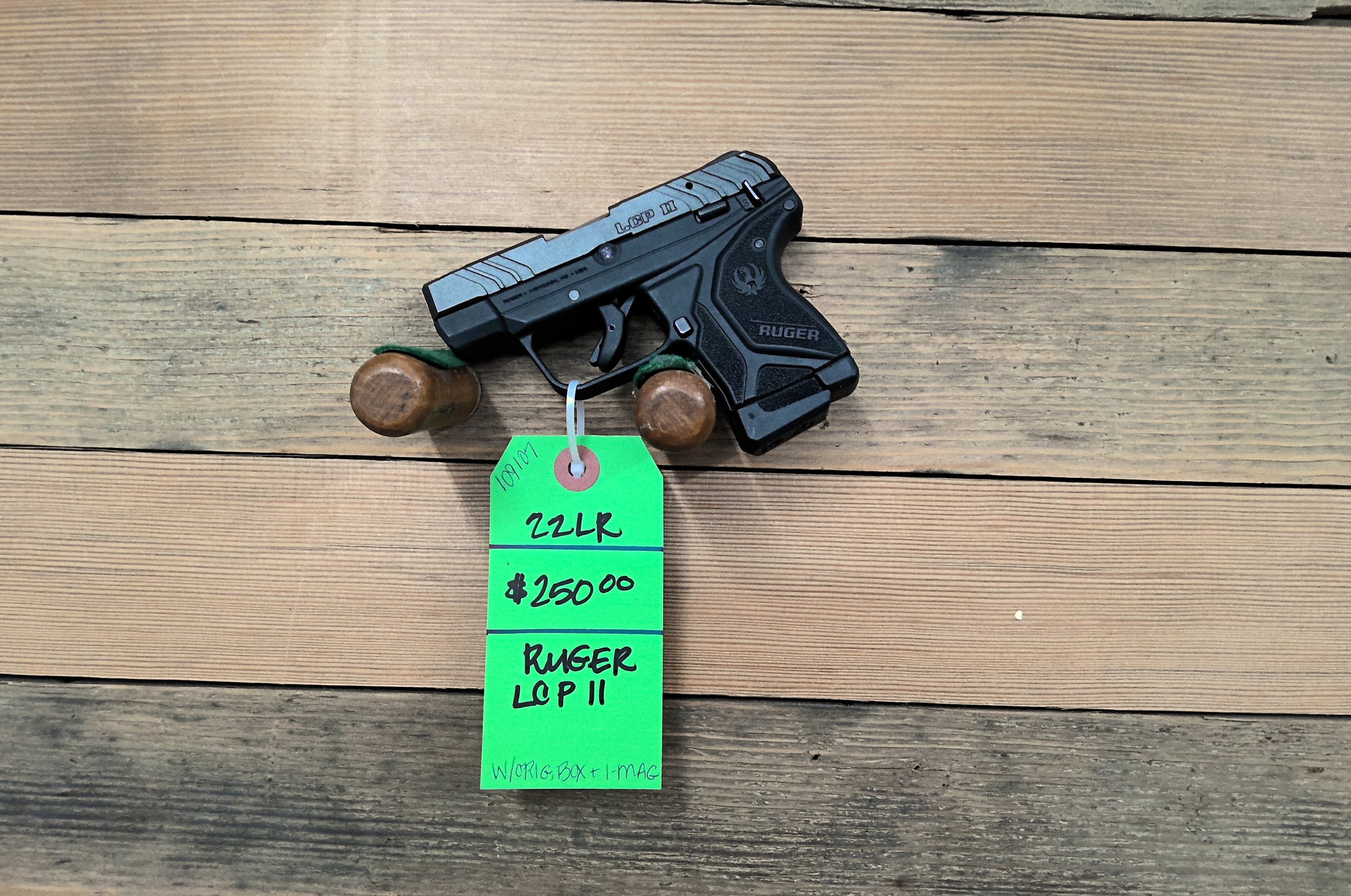 RUGER LCP II SUB COMPACT PISTOL 22 LR