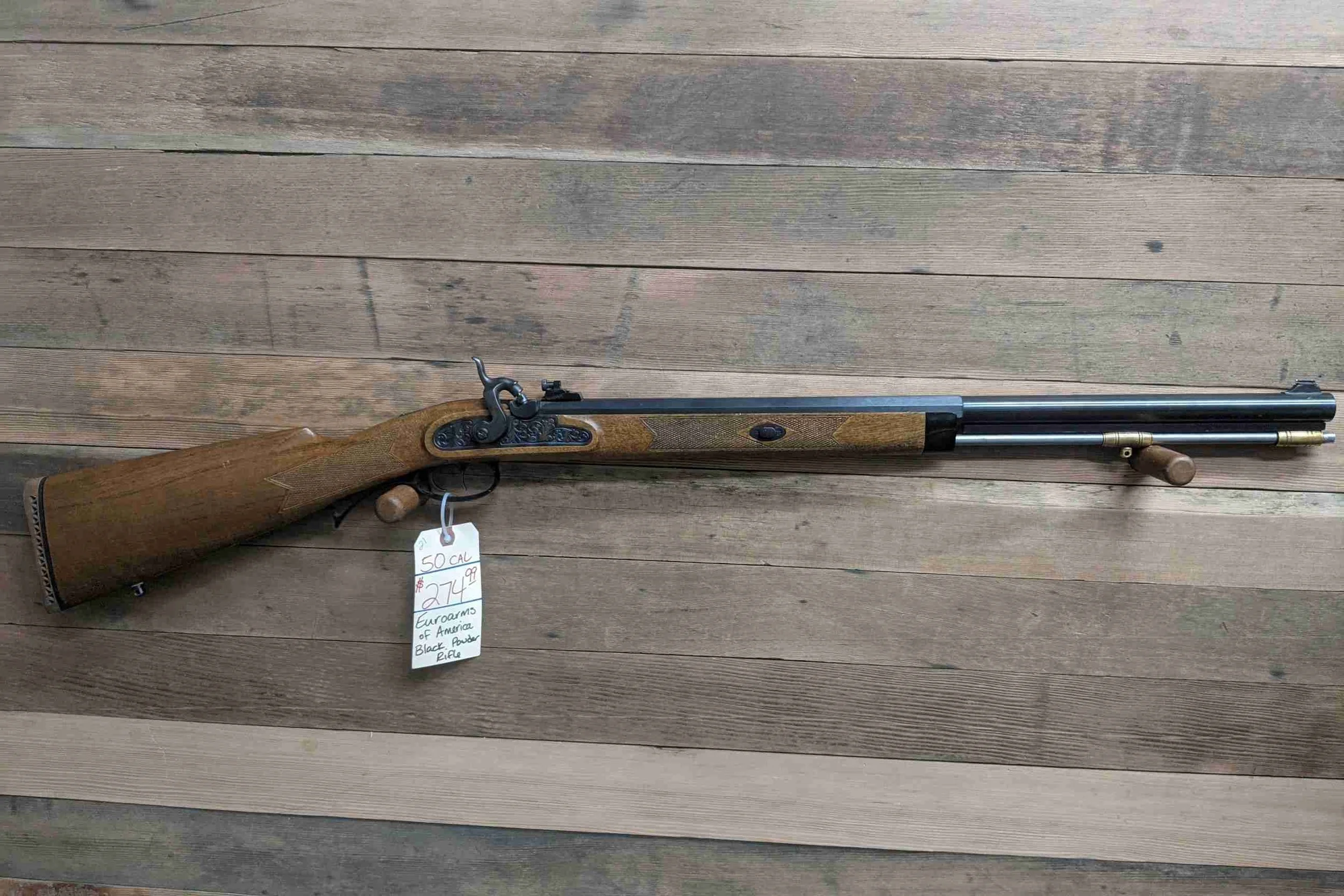 EUROARMS OF AMERICA BLACK POWDER 50CAL RIFLE