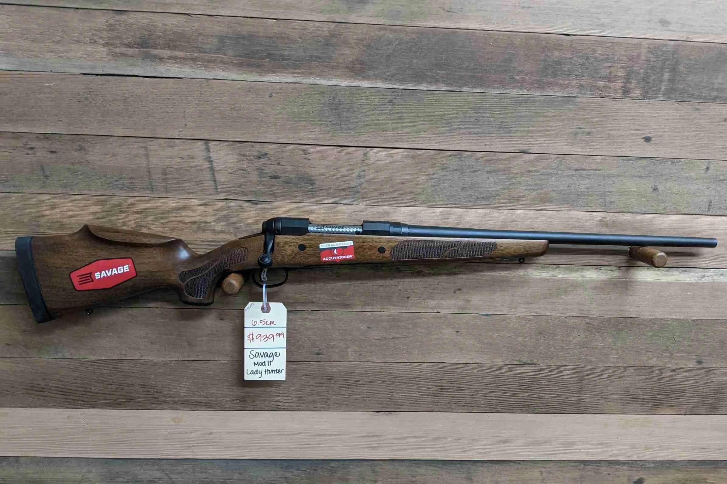 SAVAGE MODEL 11 LADY HUNTER 6.5CR RIFLE