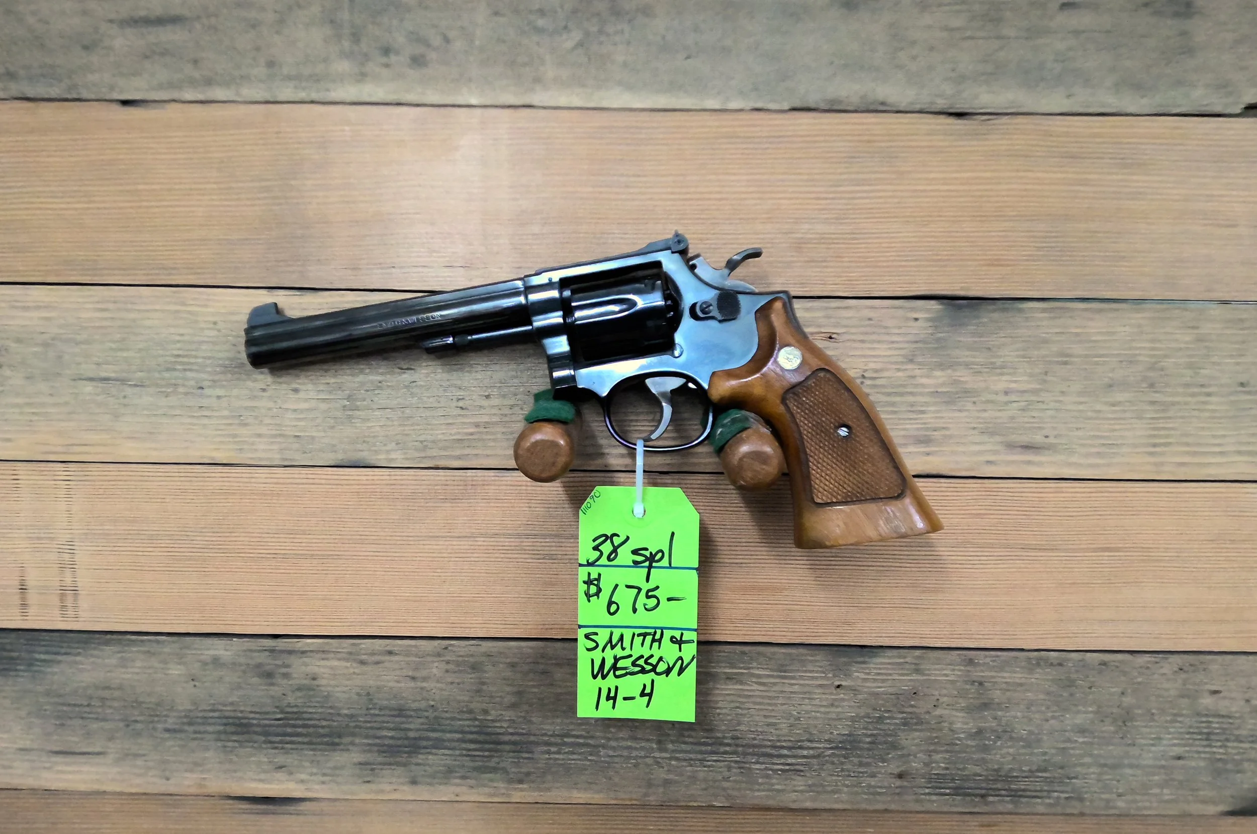 SMITH AND WESSON MODEL 14-4 REVOLVER 38 SPECIAL