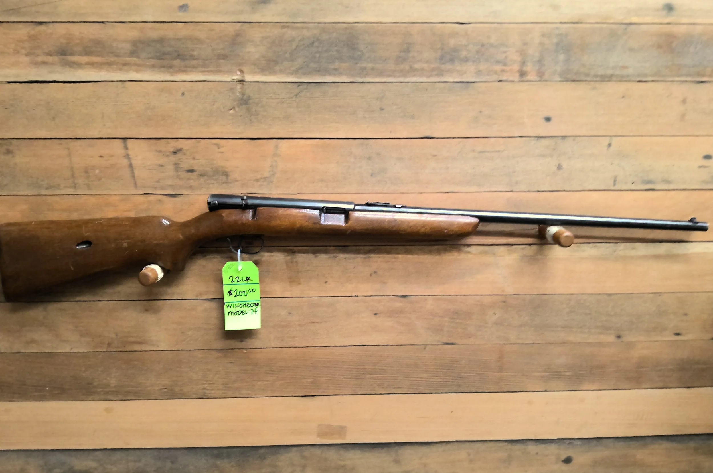 WINCHESTER MODEL 74 RIFLE 22 LR