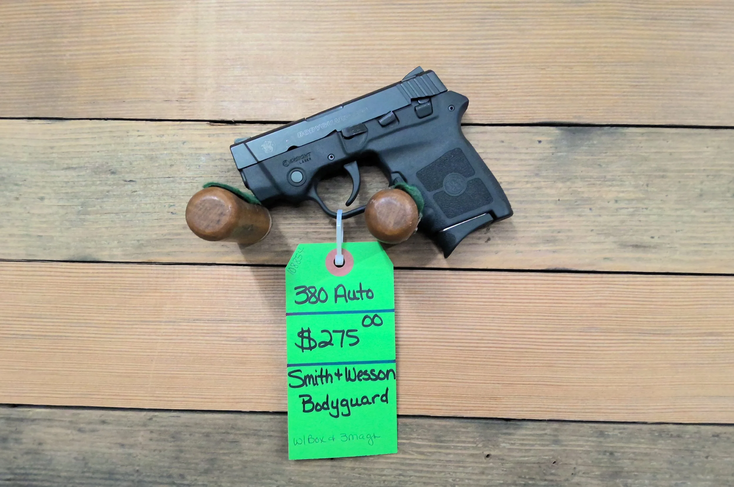 SMITH AND WESSON BODYGUARD COMPACT PISTOL 380 ACP