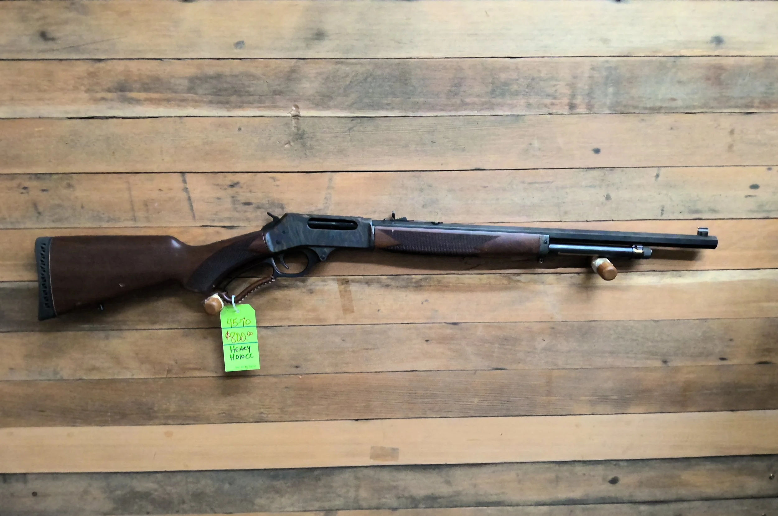 HENRY H10 COLOR CASE HARDENED RIFLE 45/70
