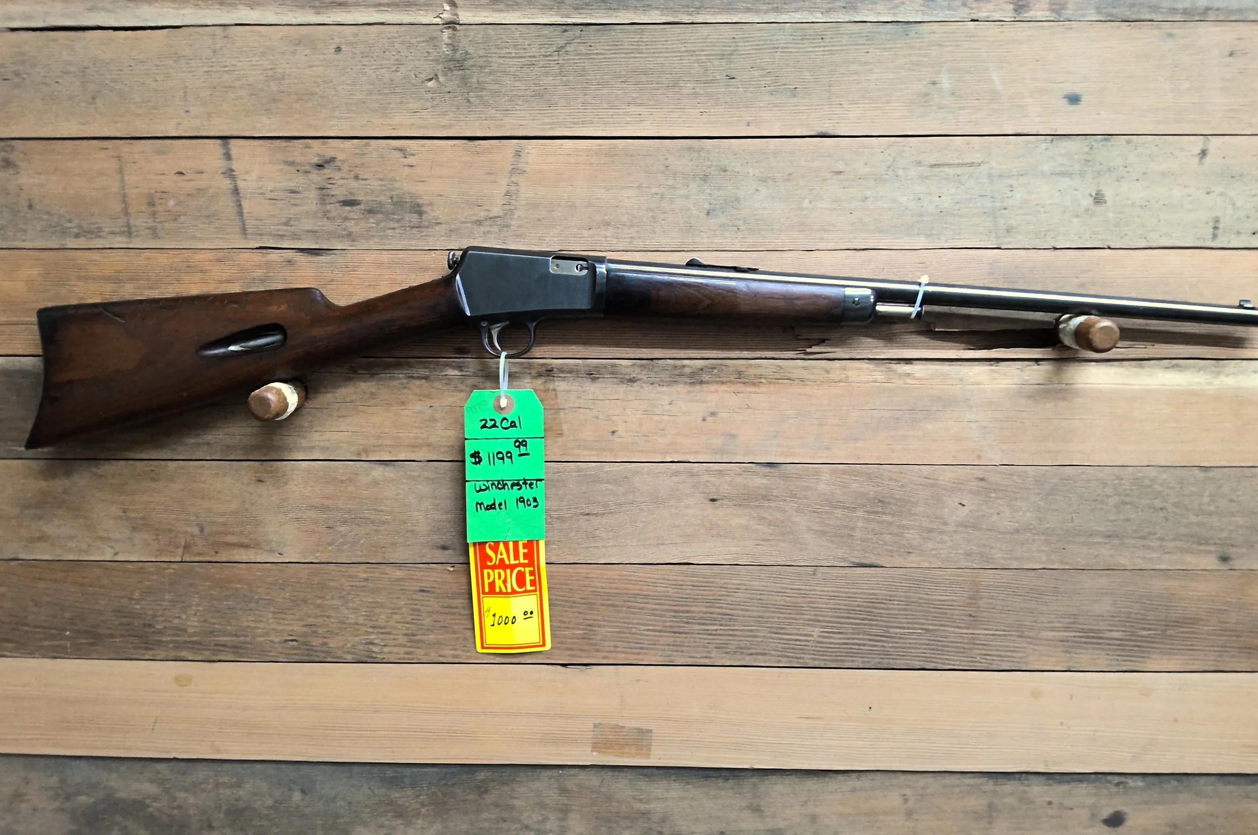 WINCHESTER MODEL 1903 22 AUTOMATIC RIFLE