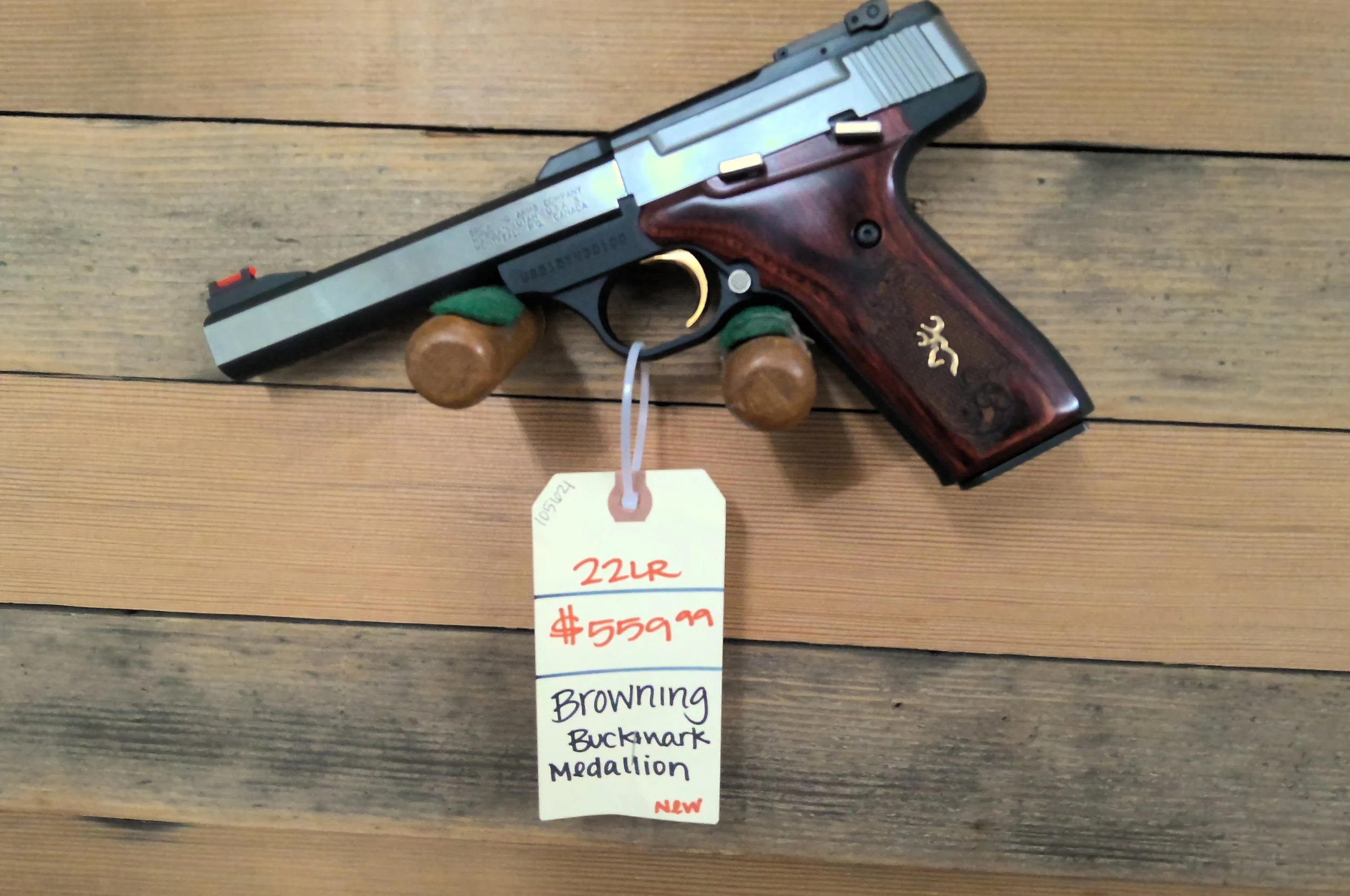 BROWNING BUCKMARK MEDALLION 22LR PISTOL