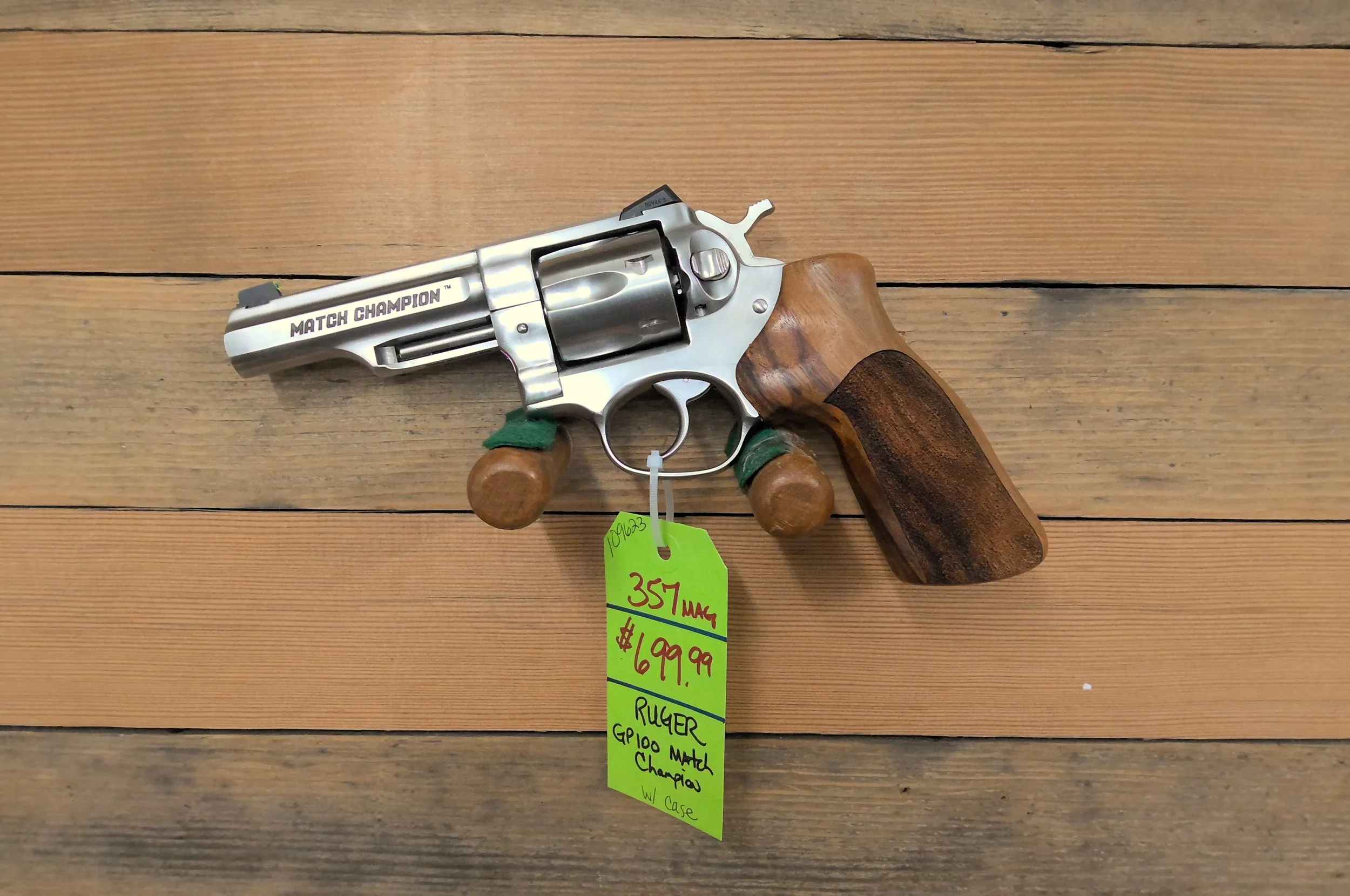 RUGER GP100 MATCH CHAMPION REVOLVER 357 MAGNUM