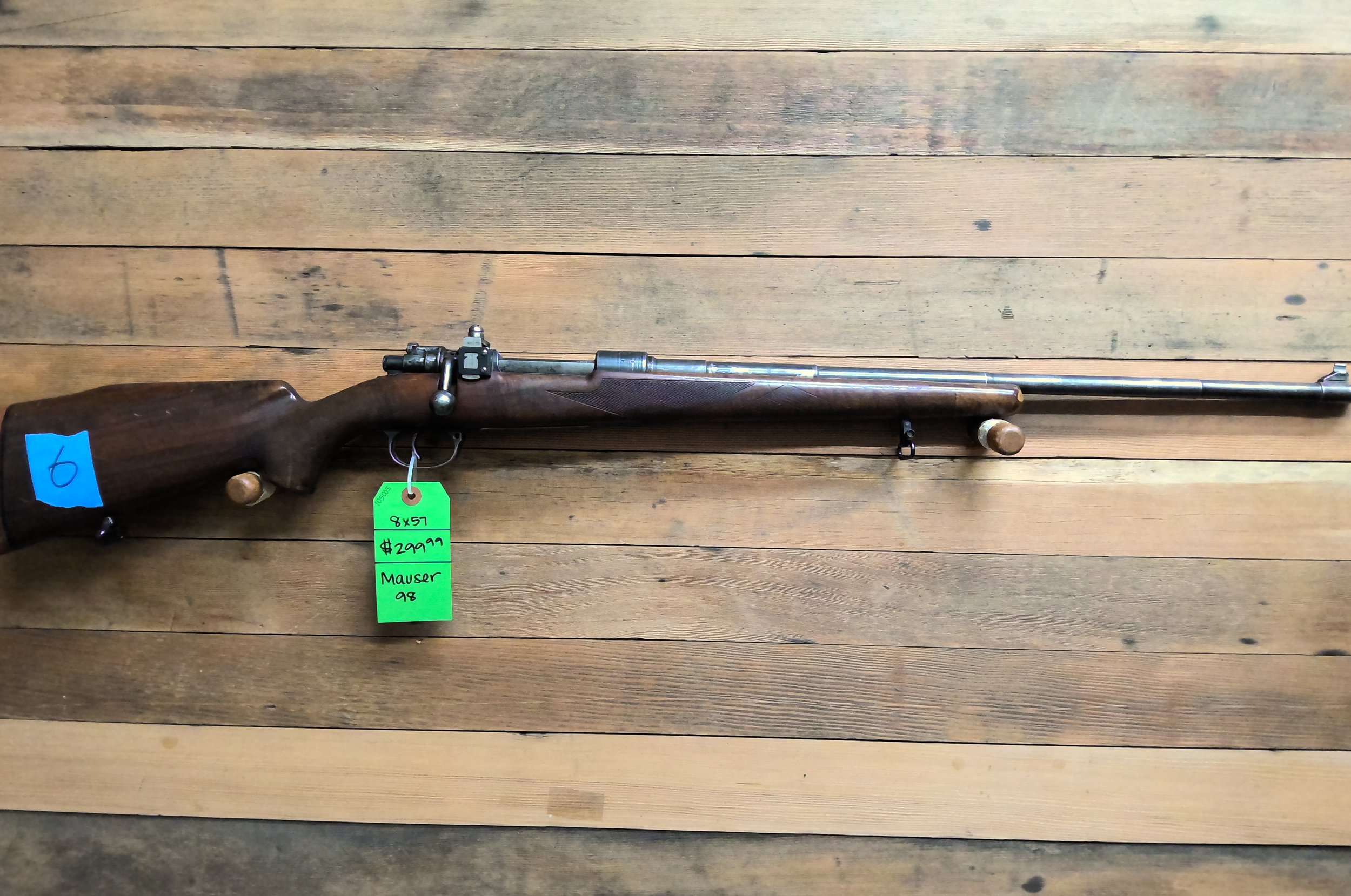 MAUSER MODEL 98 RIFLE IN 8MM