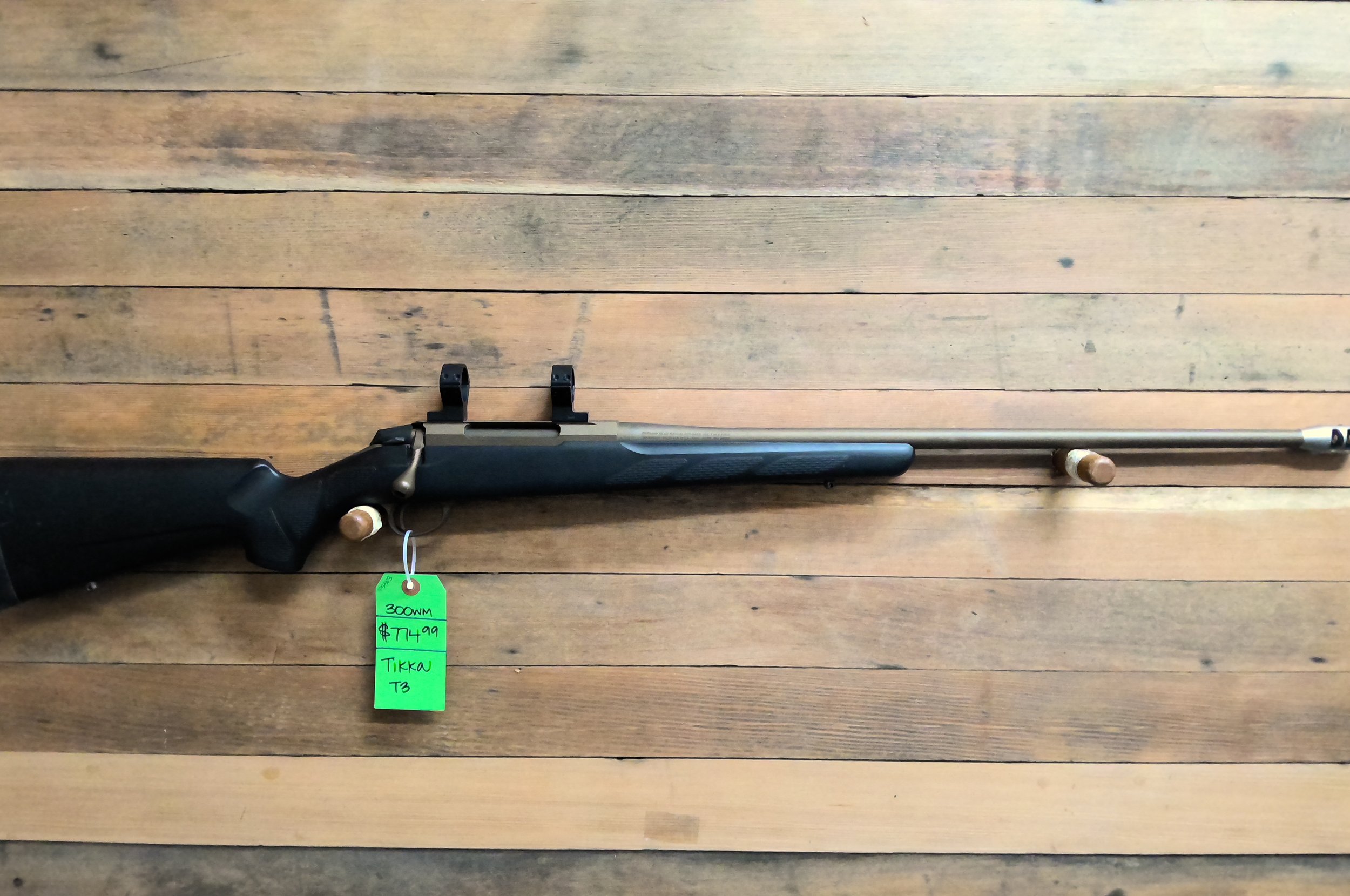TIKKA T3 RIFLE IN 300 WINCHESTER MAGNUM