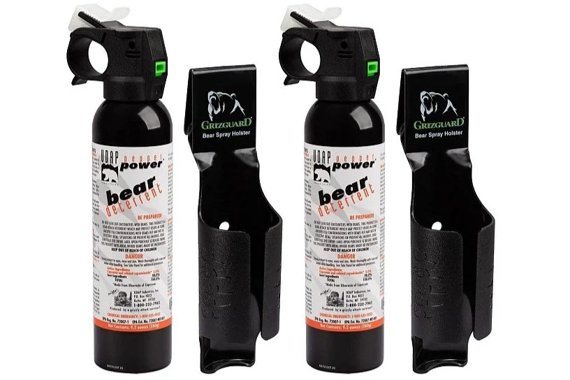 UDAP Magnum Bear Spray 9.2oz 2-Pack w/ Griz Guard Holster
