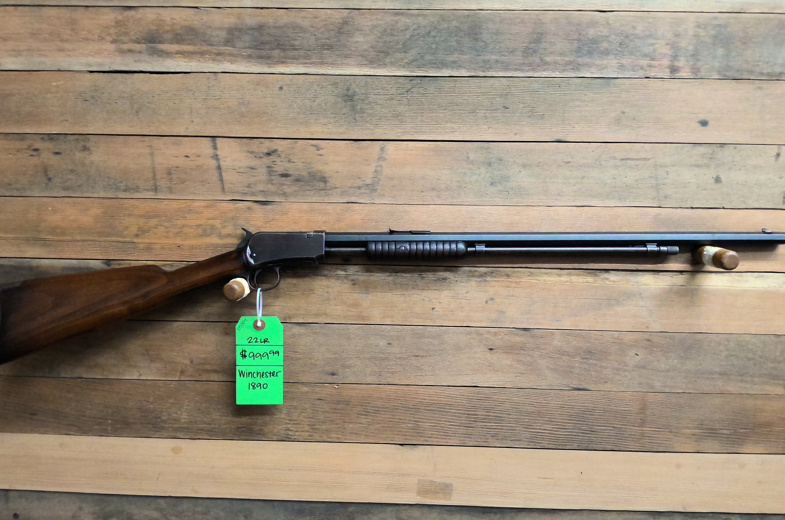 WINCHESTER MODEL 1890 RIFLE IN 22 LONG