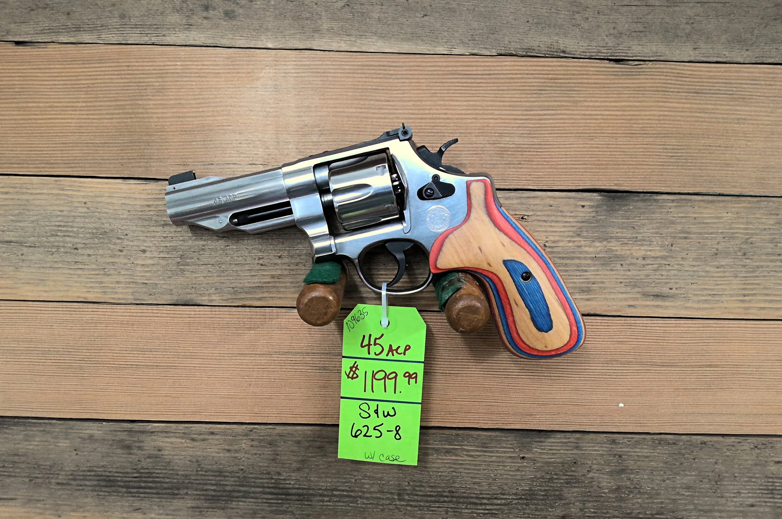 SMITH AND WESSON 625-8 REVOLVER 45 ACP