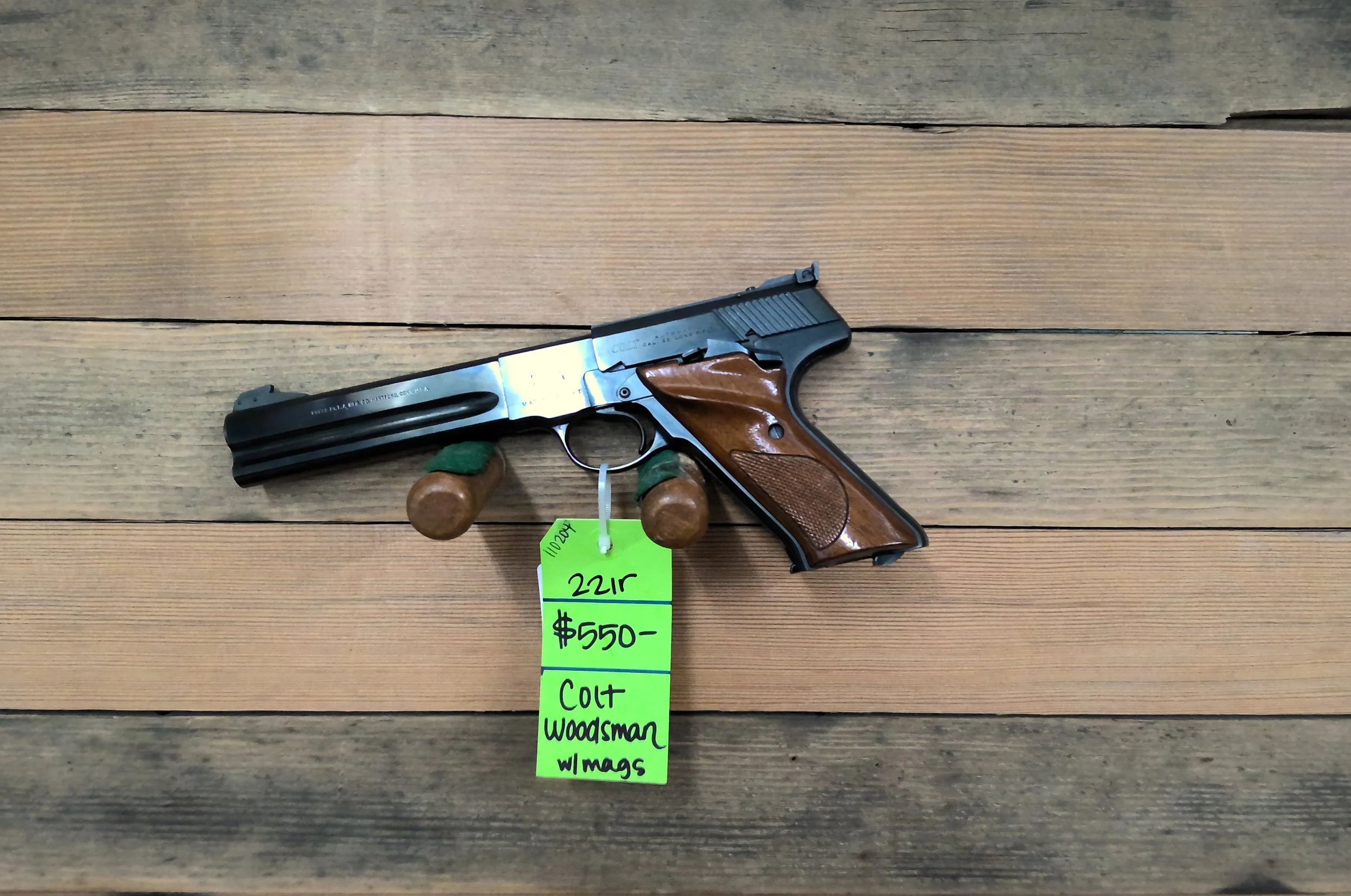 COLT MATCH TARGET WOODSMAN PISTOL 22LR