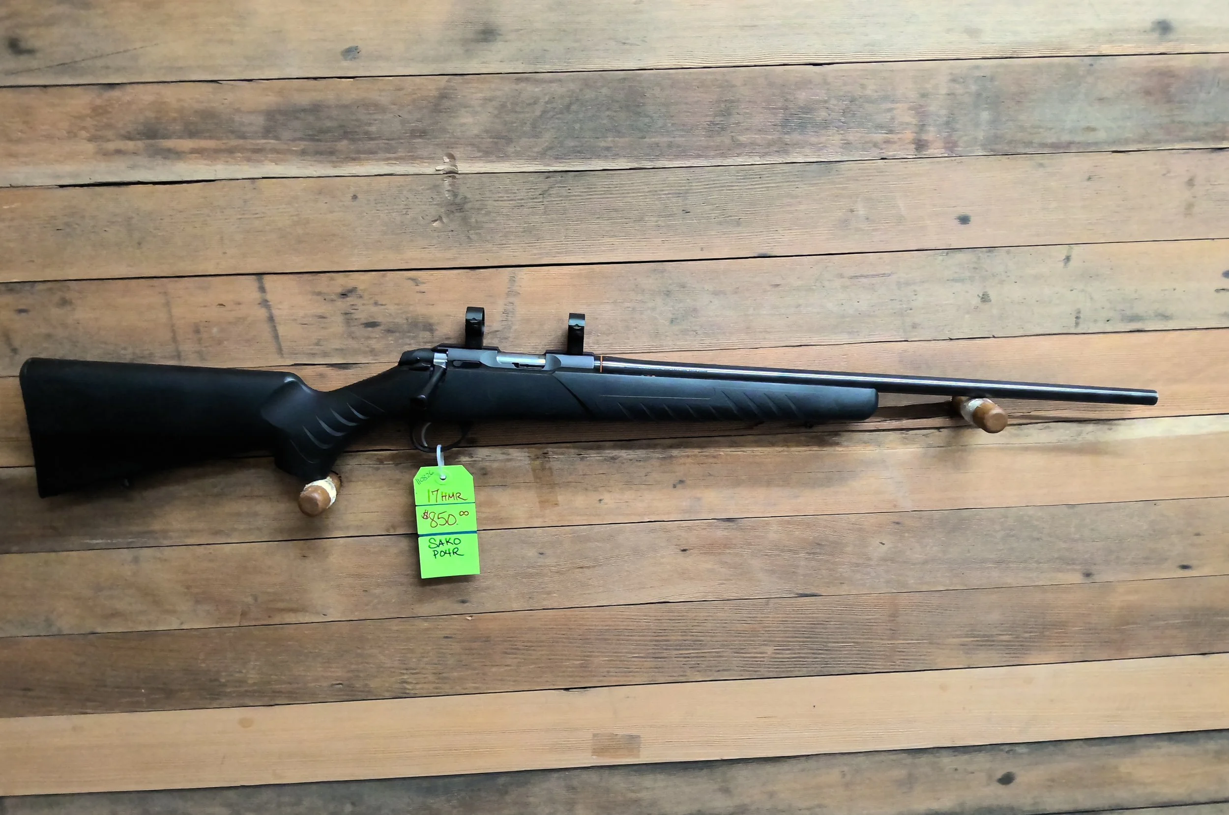 SAKO PO4R RIFLE 17 HMR