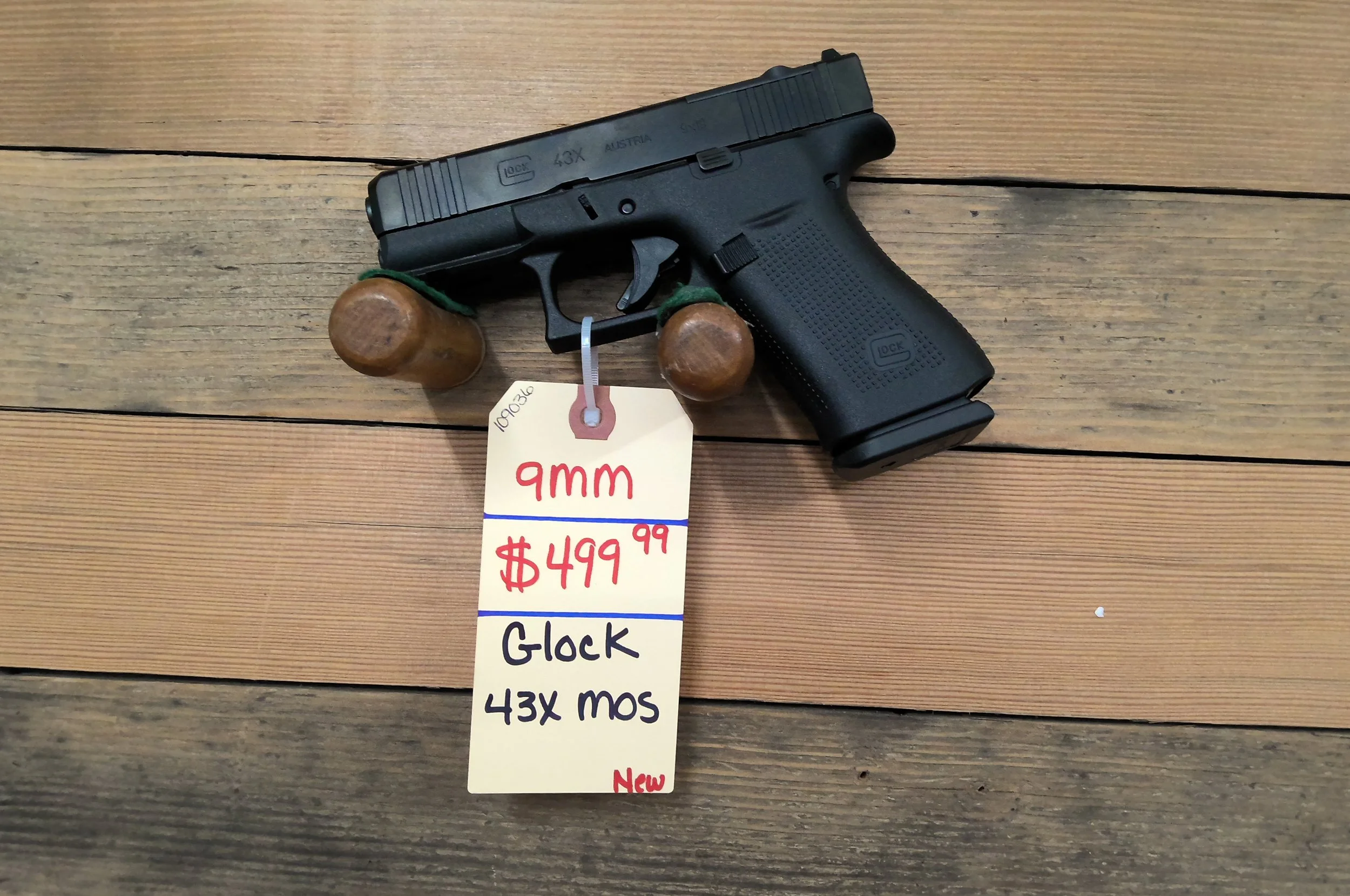 GLOCK MODEL 43X PISTOL 9MM