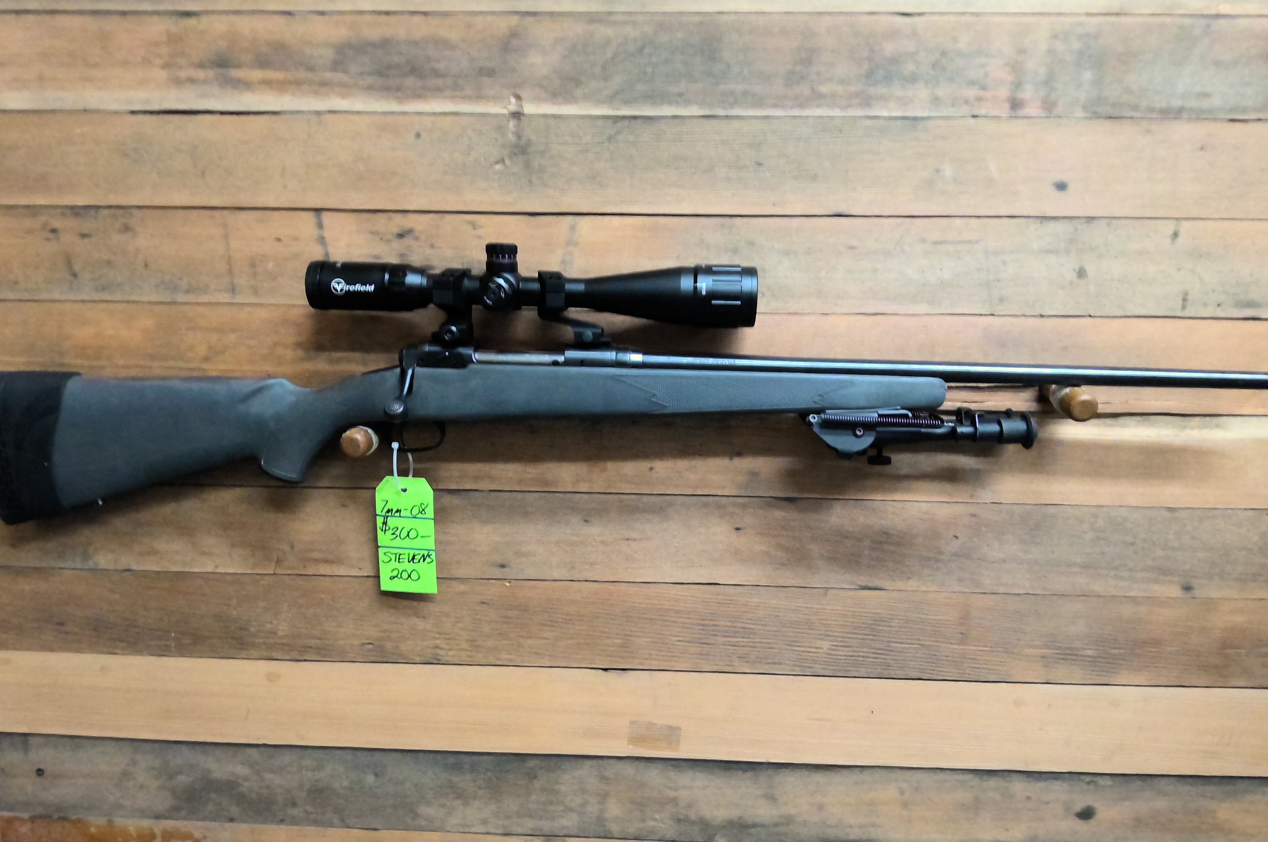 STEVENS 200 7MM-08 RIFLE