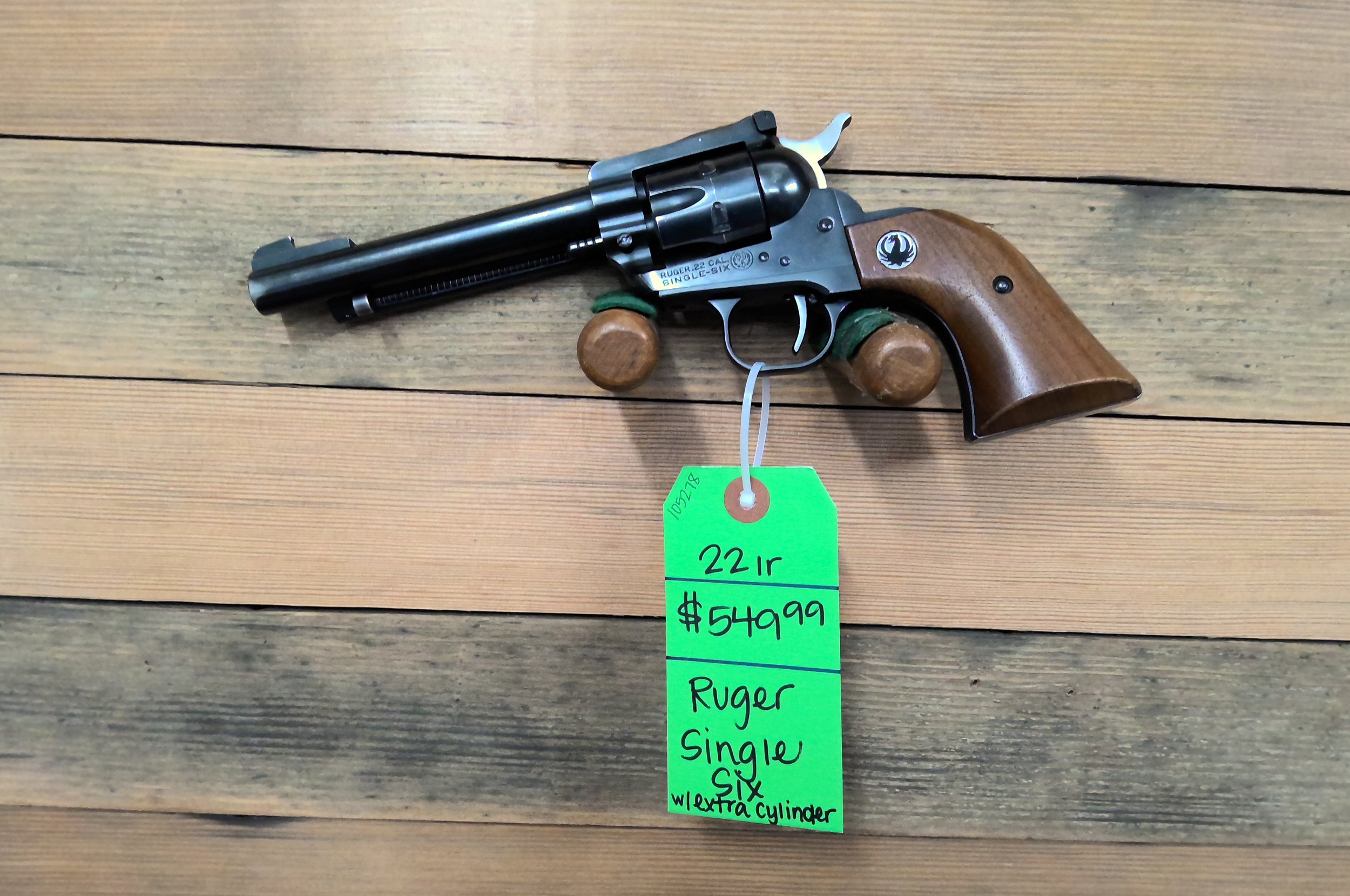 RUGER SINGLE SIX REVOLVER IN 22LR/22MAG