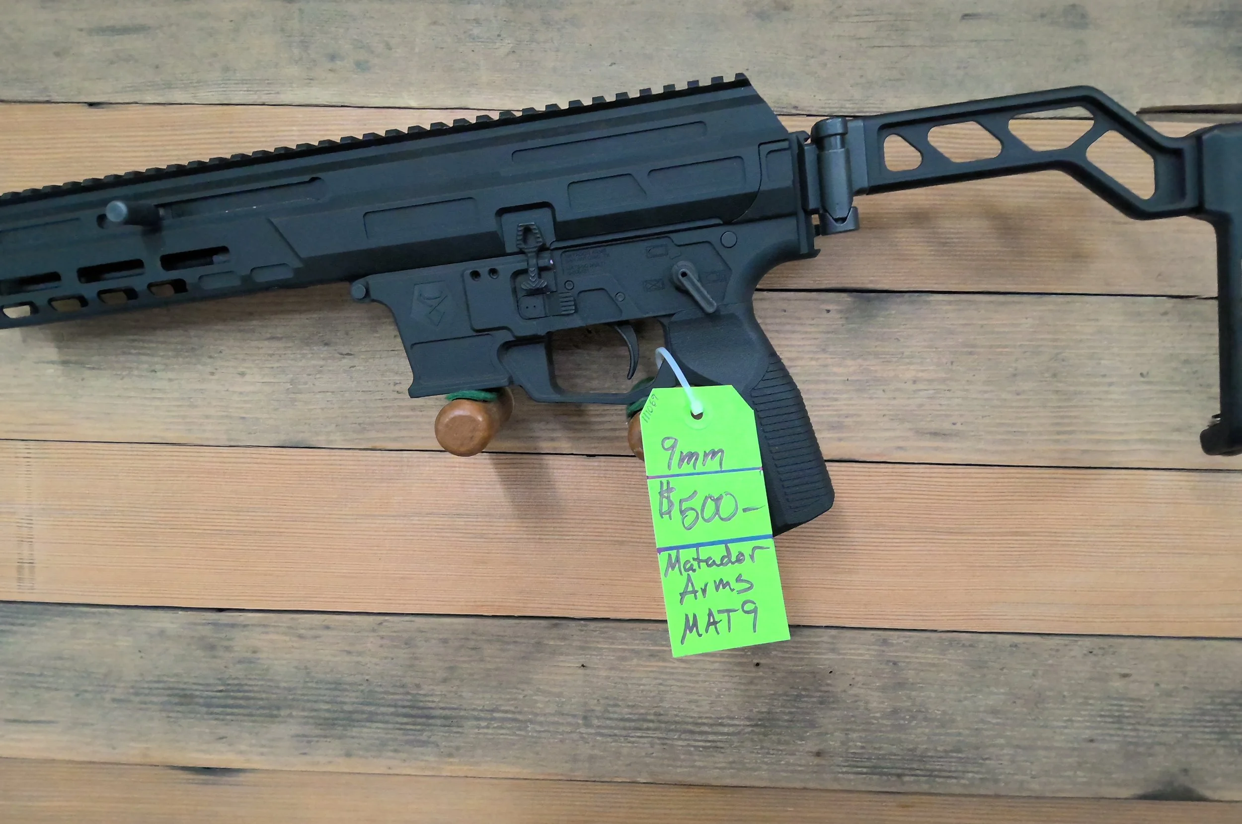 MATADOR ARMS MAT9 9MM PISTOL