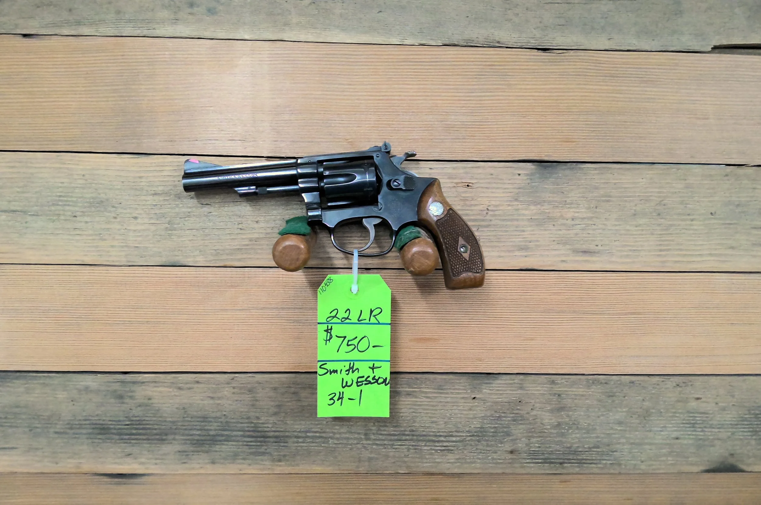 SMITH AND WESSON MODEL 34-1 REVOLVER 22 LR