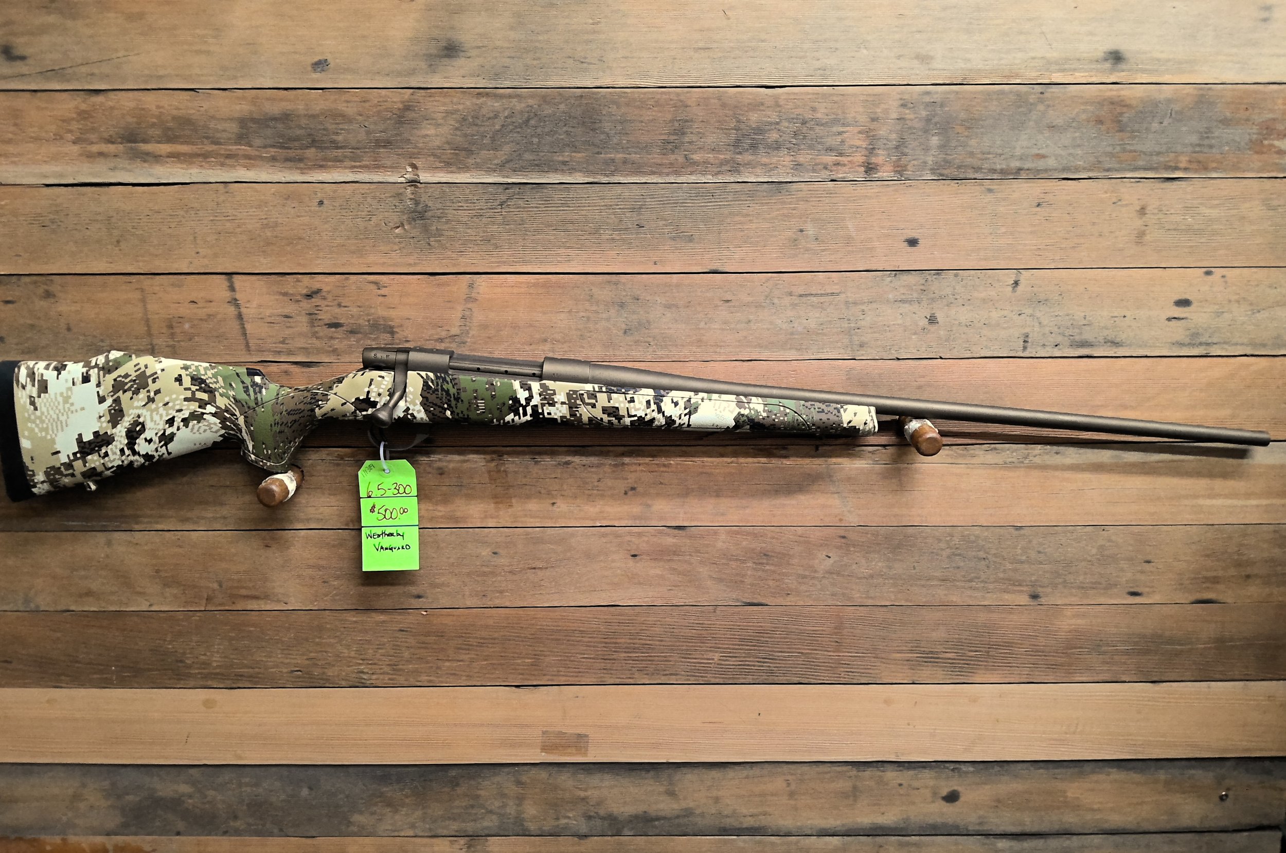 WEATHERBY VANGUARD RIFLE 6.5X300 WEATHERBY
