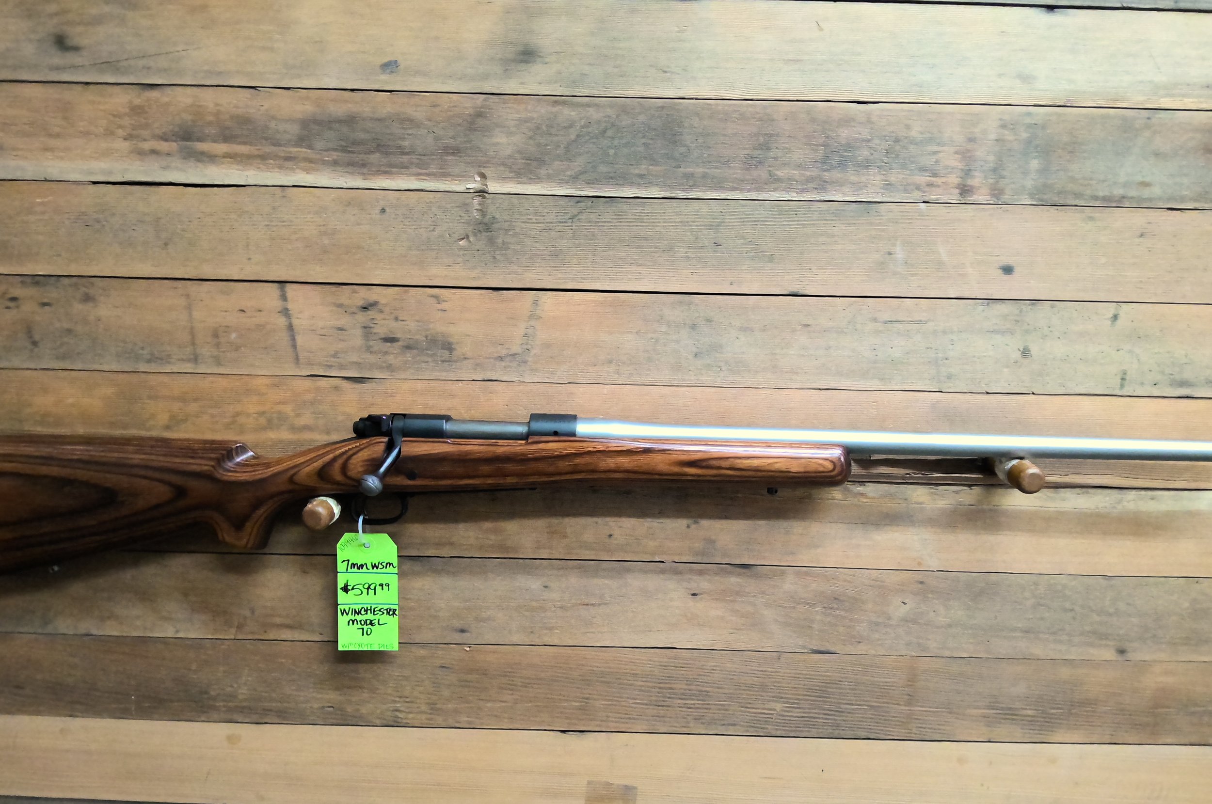 WINCHESTER MODEL 70 7MMWSM RIFLE