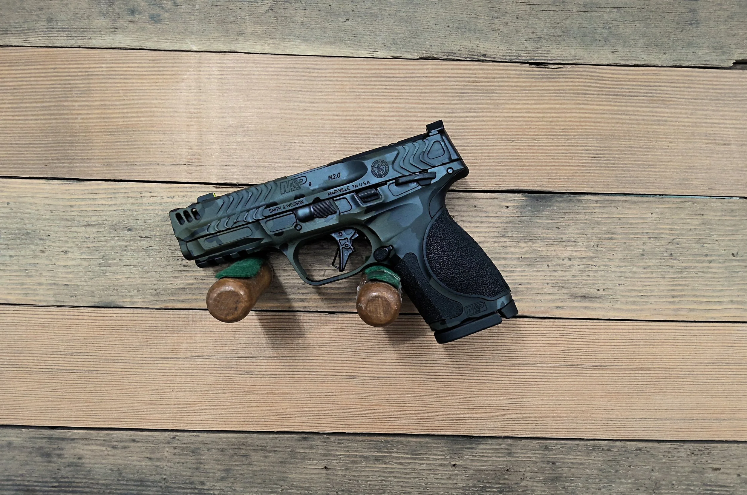 SMITH AND WESSON M&P COMPACT CAMO PISTOL