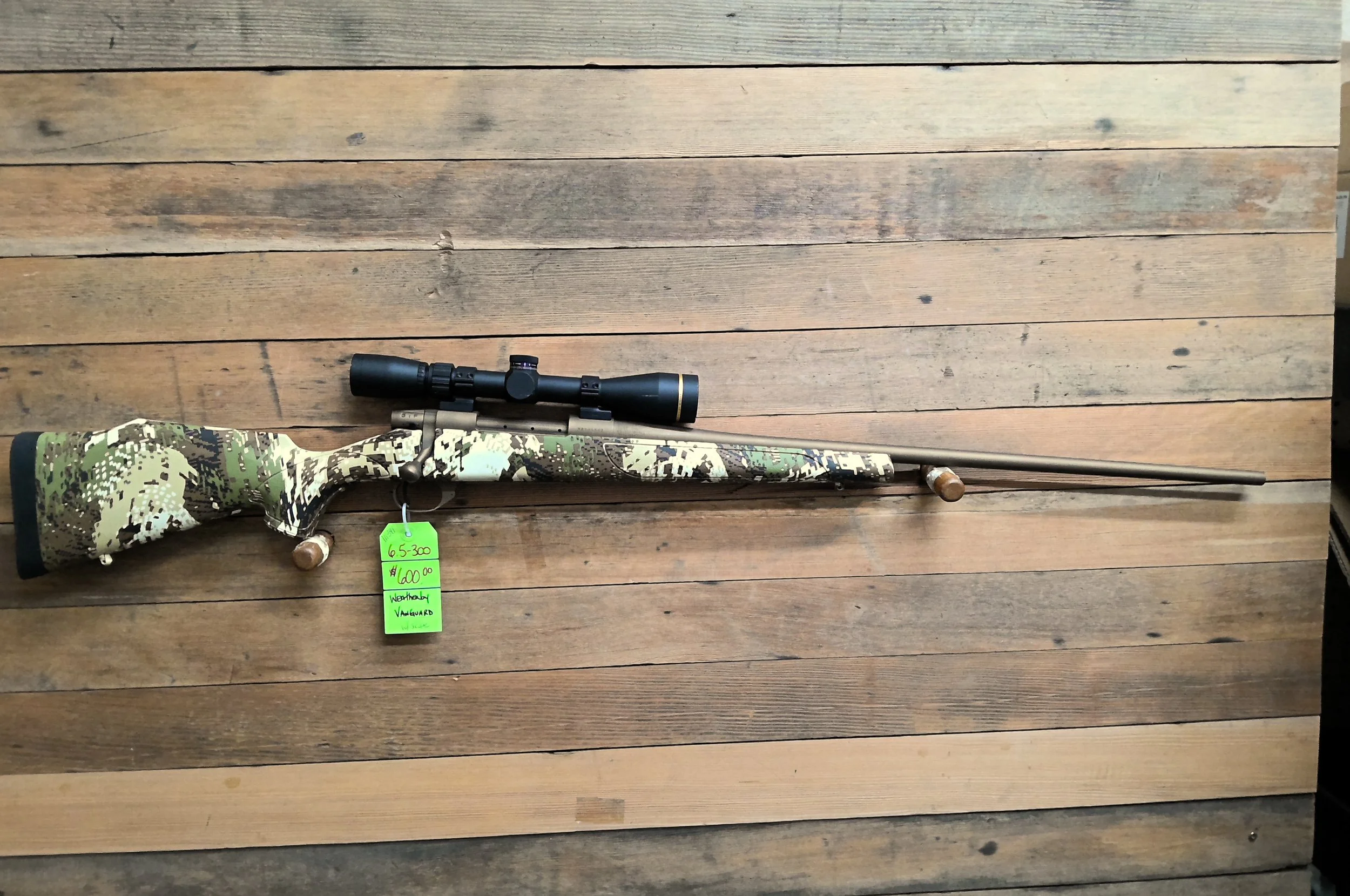 WEATHERBY VANGUARD RIFLE 6.5X300 WEATHERBY