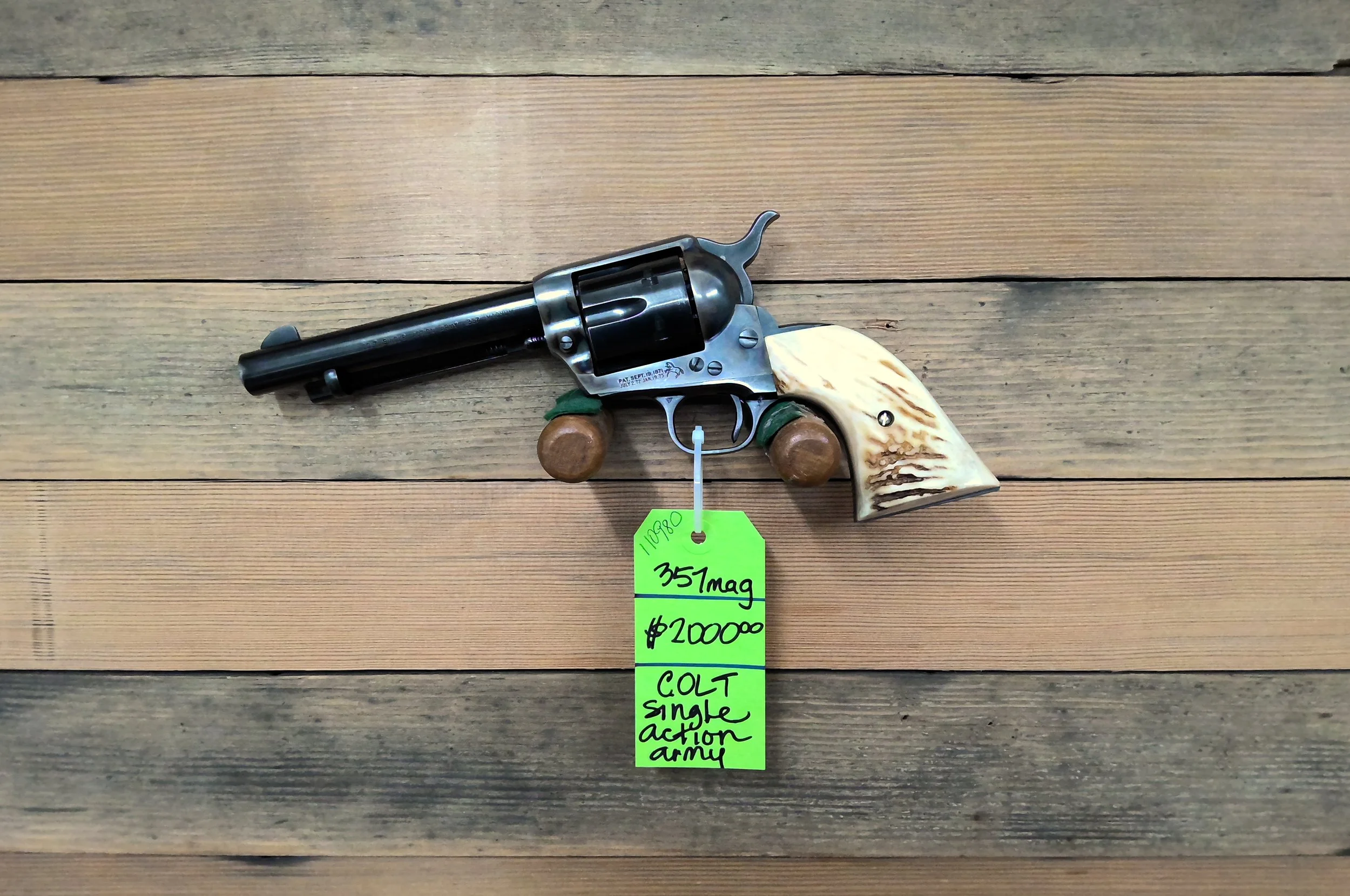COLT MODEL 1873 SINGLE ACTION ARMY REVOLVER 357 MAGNUM