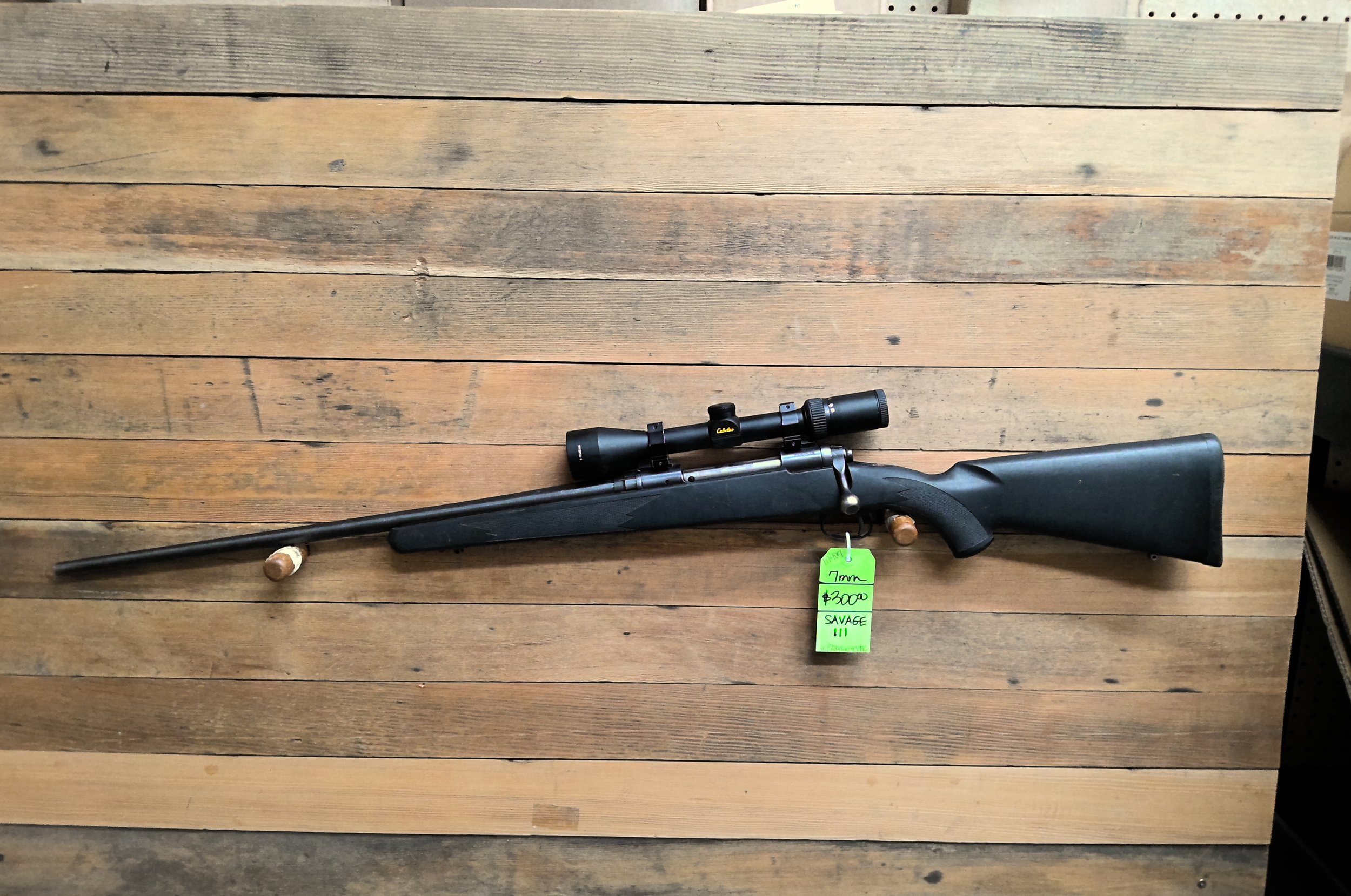 SAVAGE MODEL 111 LEFT HAND RIFLE 7MM REM MAG