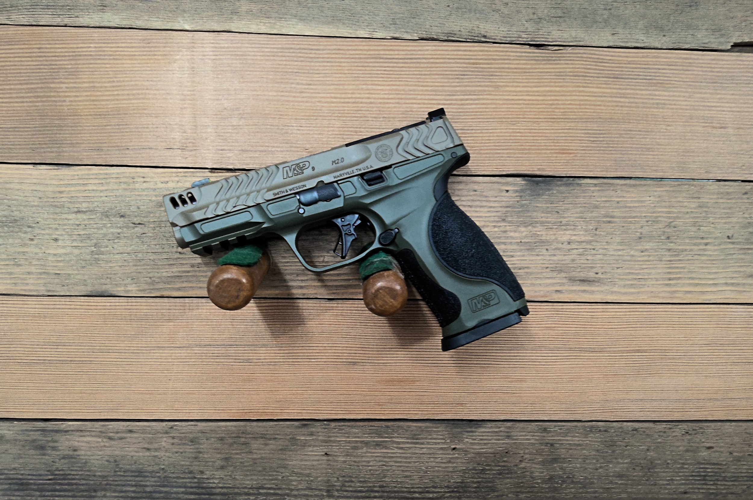 SMITH AND WESSON M&P 9 2.0 CARRY COMP PISTOL 9MM