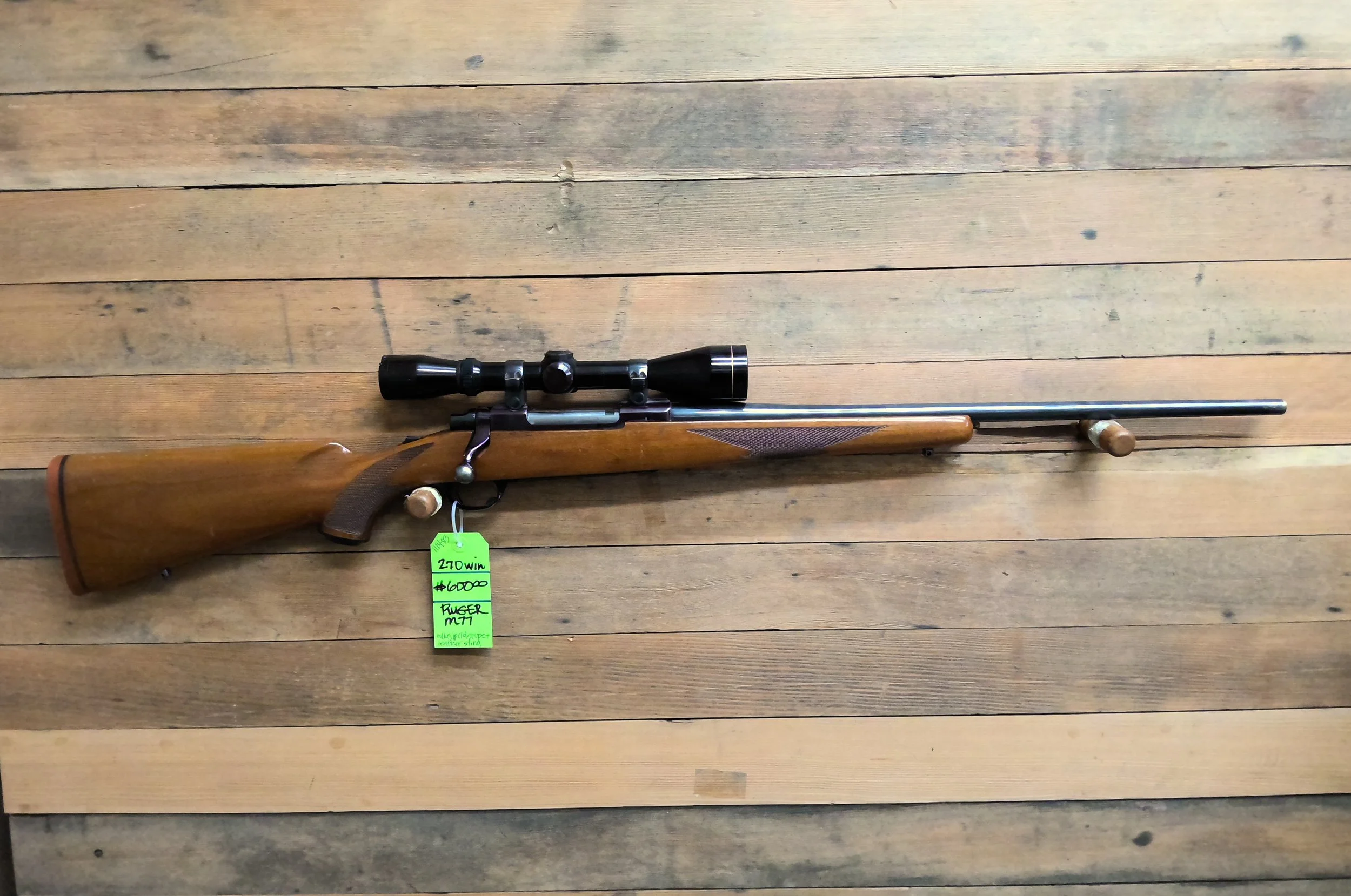 RUGER 77 RIFLE 270 WINCHESTER