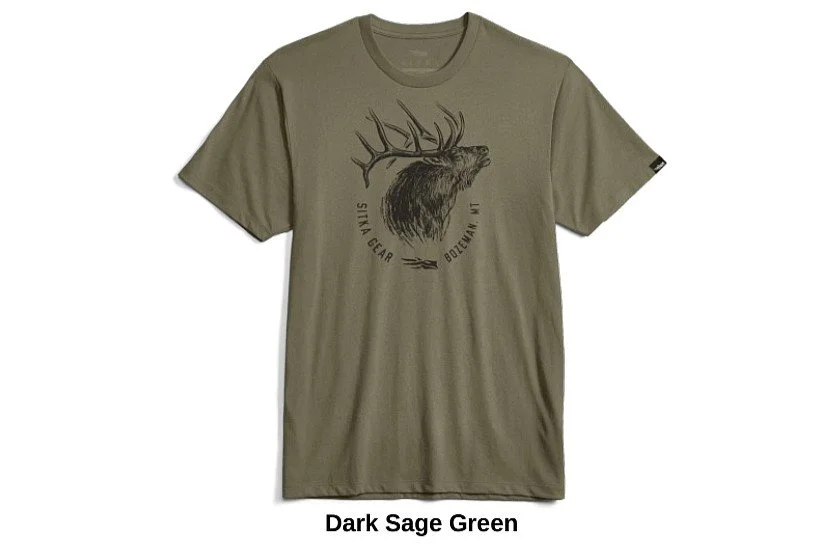 Sitka Elk Sketch Tee