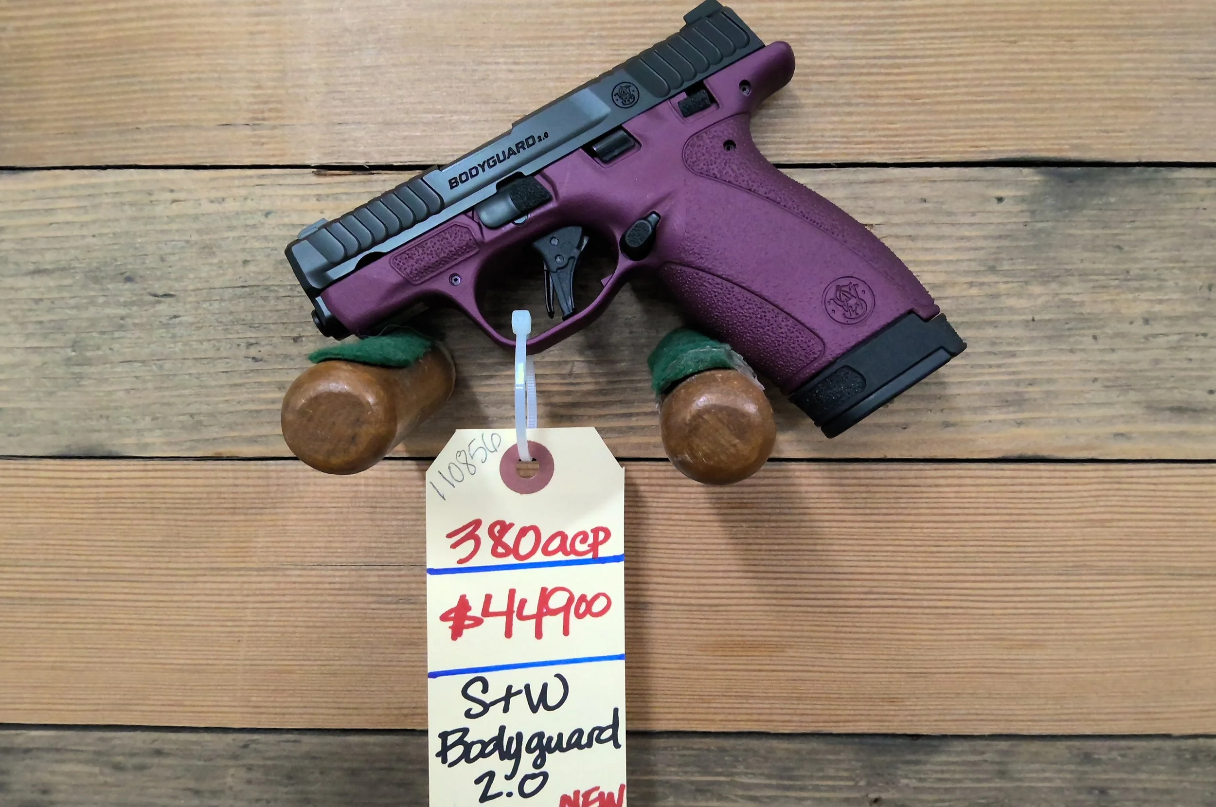 SMITH AND WESSON BODYGUARD COMPACT PISTOL 380 ACP