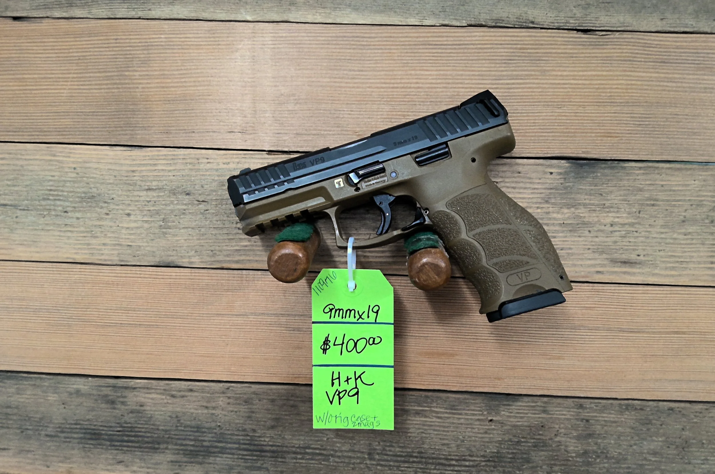 HK VP 9 PISTOL 9MM