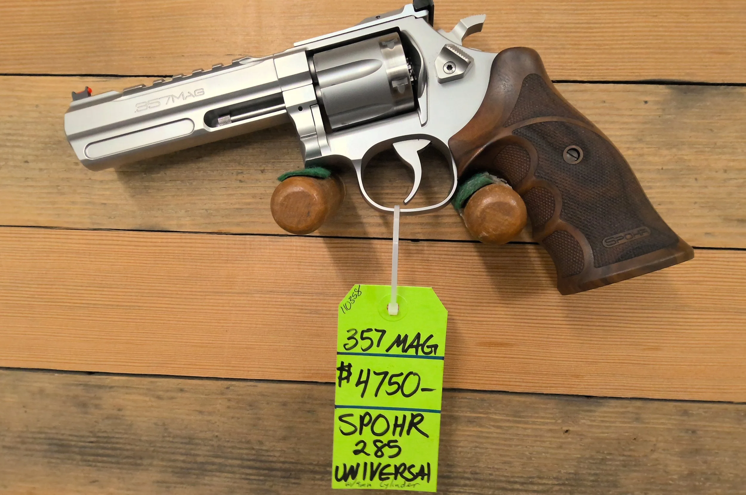 SPOHR 285 UNIVERSAL 357MAG 9MM REVOLVER