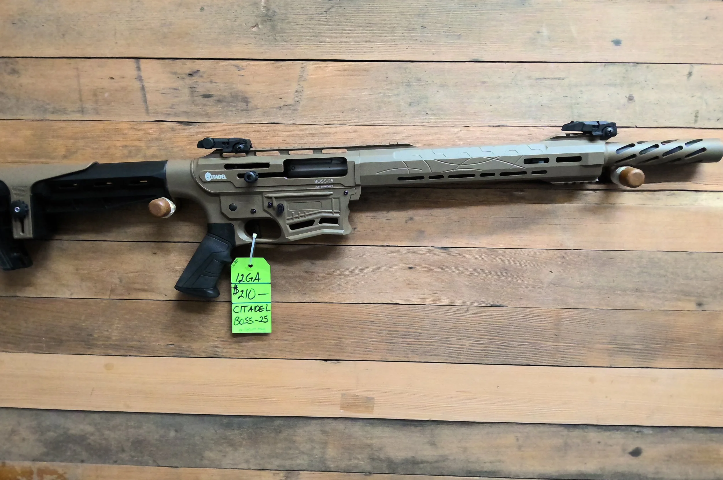 CITADEL BOSS-25 12GA SHOTGUN
