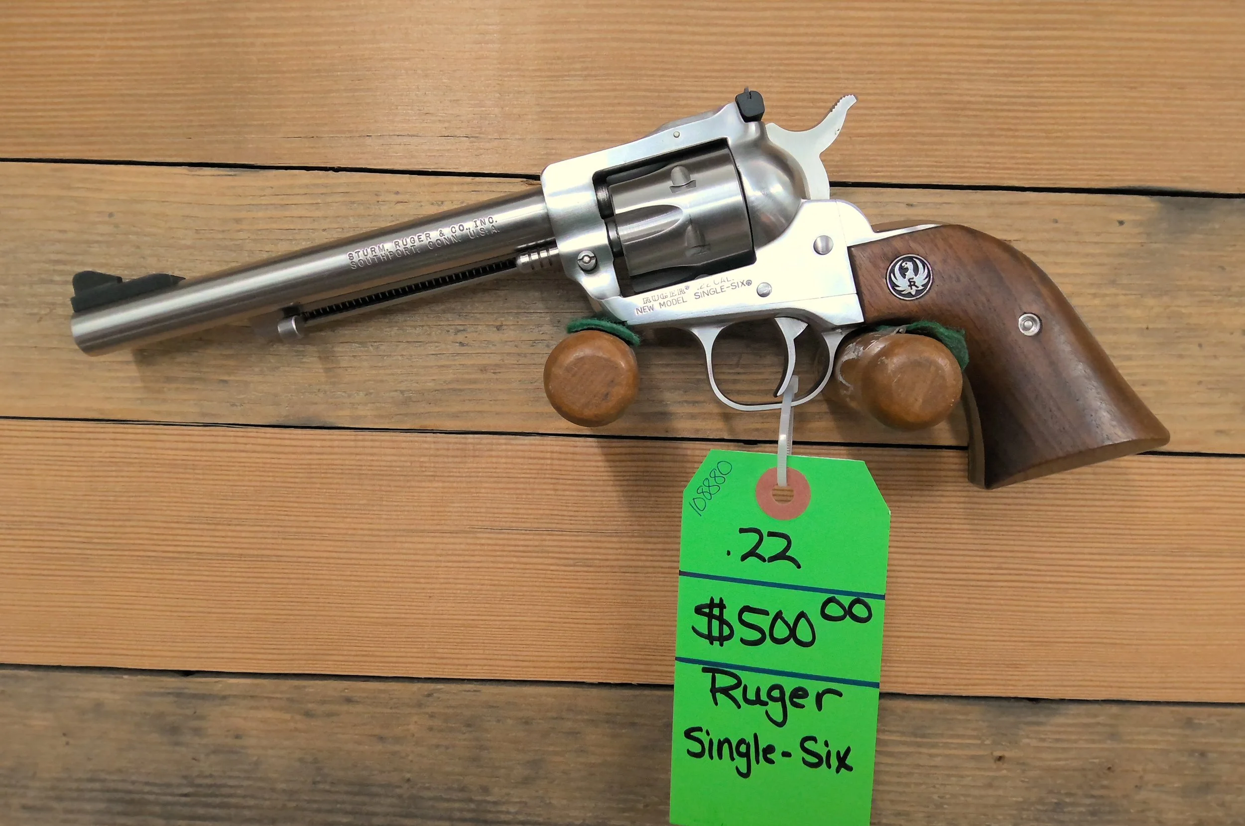 RUGER SINGLE-SIX 22CAL REVOLVER