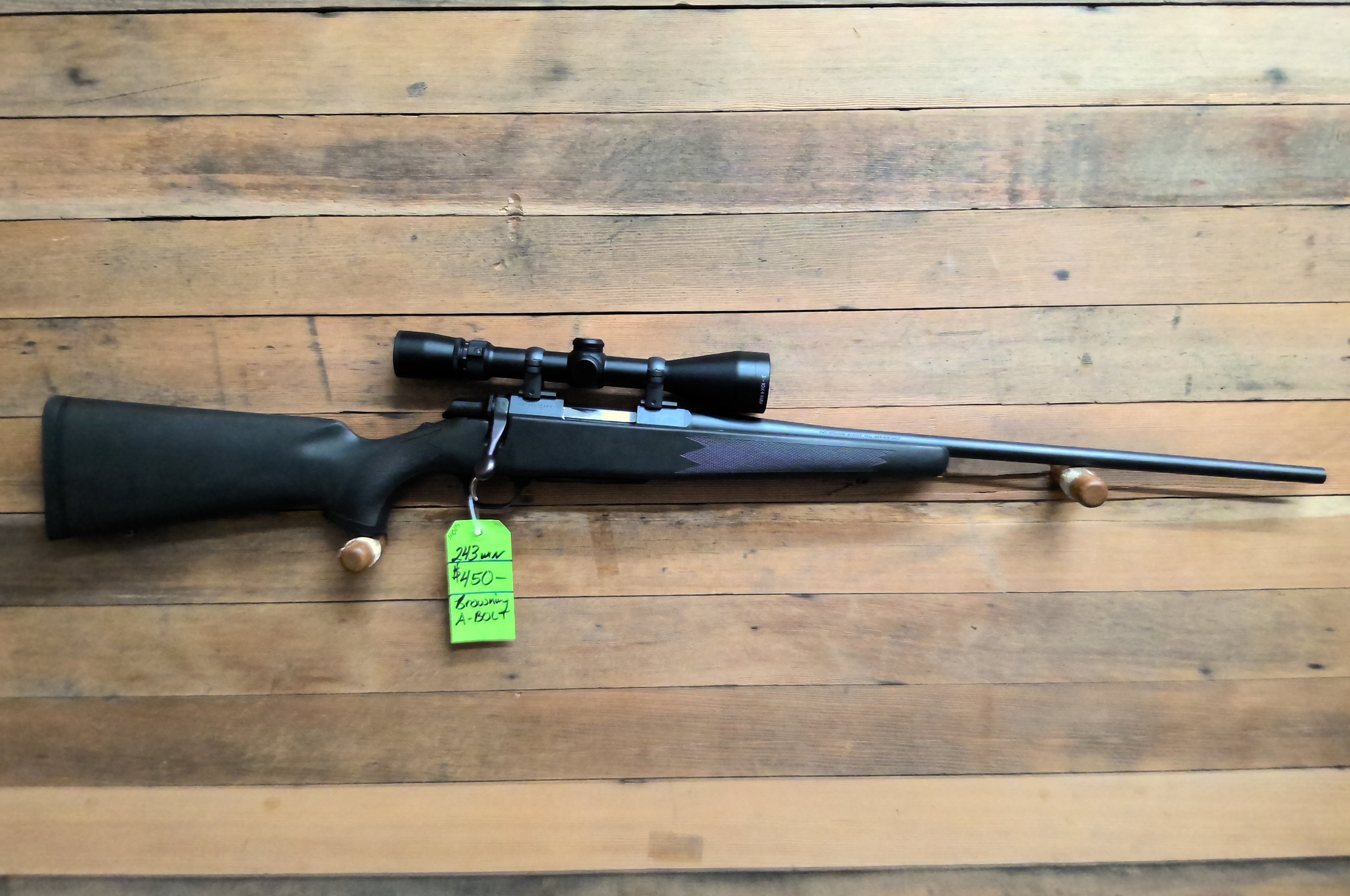 BROWNING A-BOLT RIFLE 243 WINCHESTER