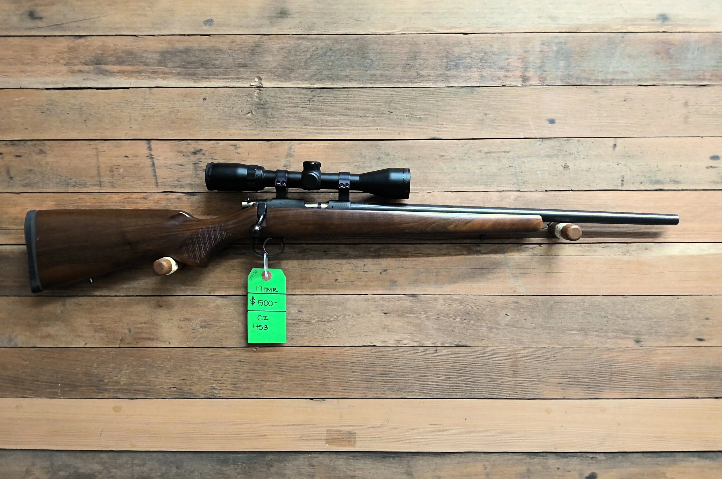 CZ 453 VARMINT RIFLE 17 HMR