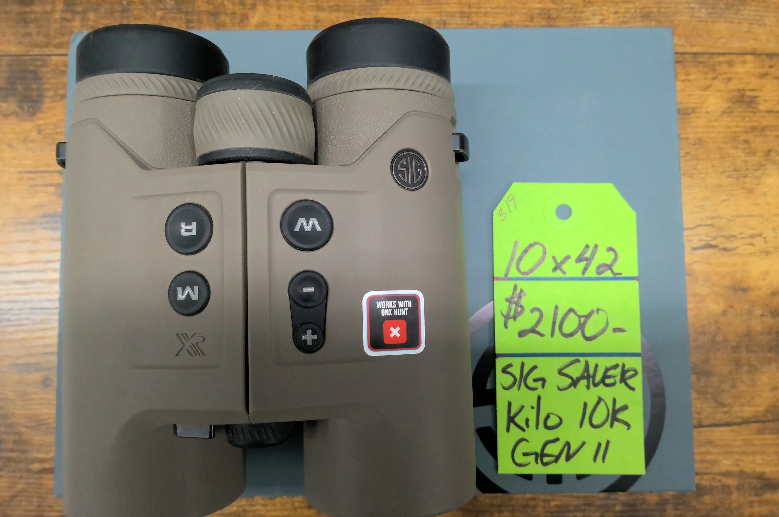 SIG SAUER KILO 10K GEN II 10X42 RANGEFINDING BINOCULARS