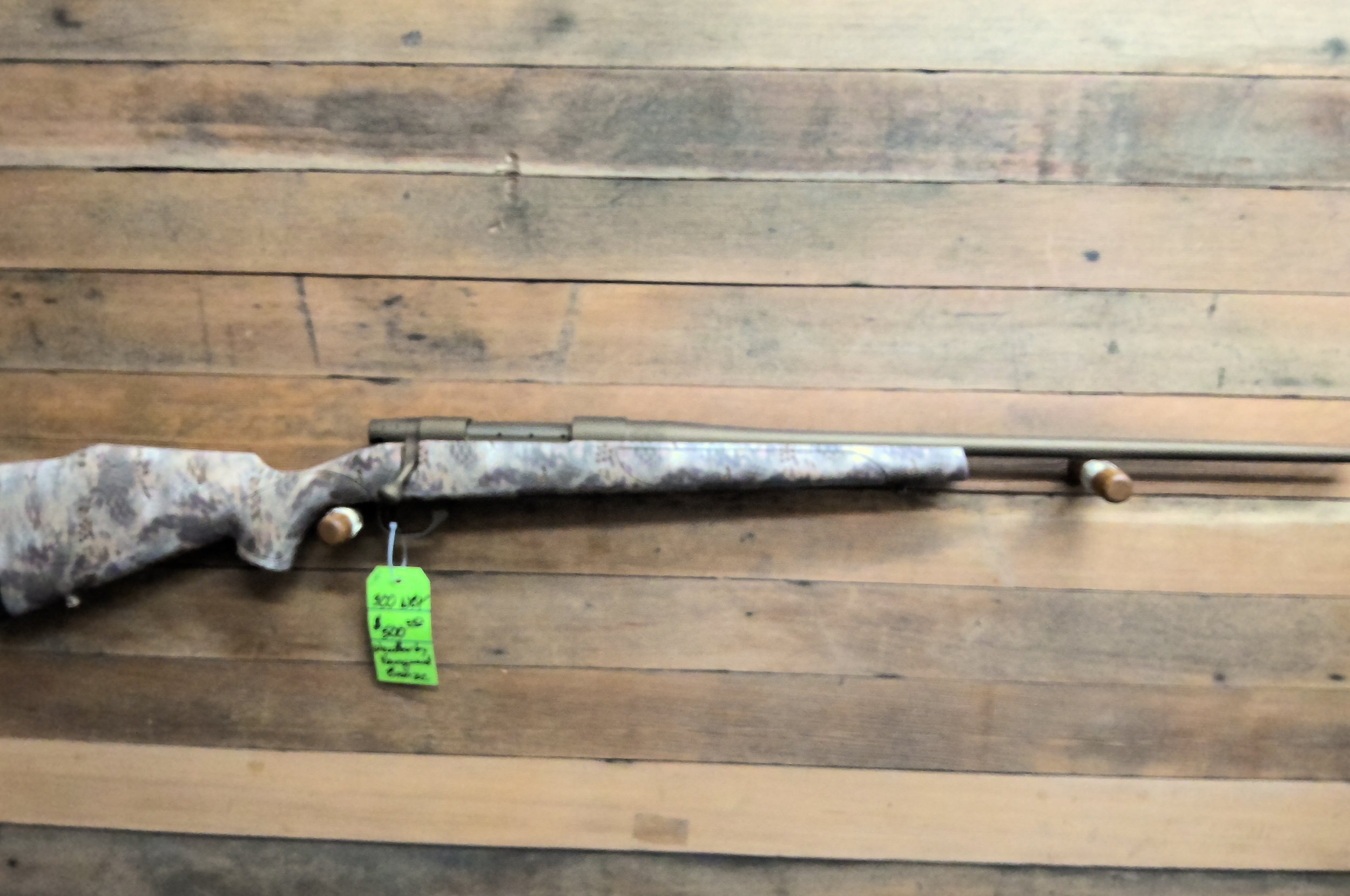 WEATHERBY VANGUARD BRONZE 300WBY RIFLE