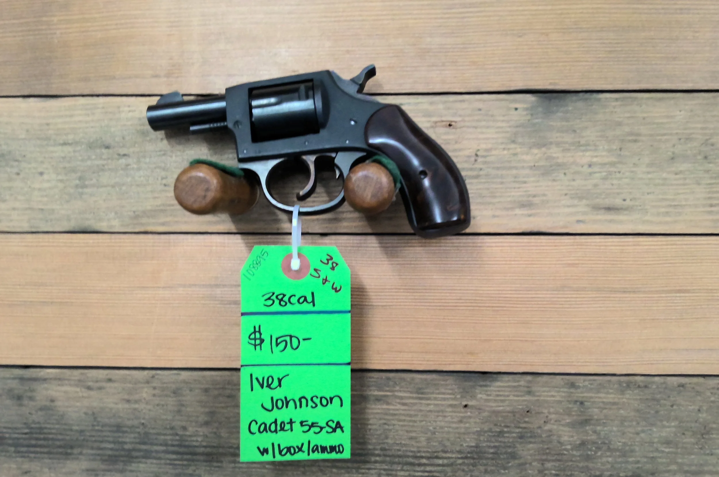 IVER JOHNSON CADET 55-SA REVOLVER 38 SMITH AND WESSON