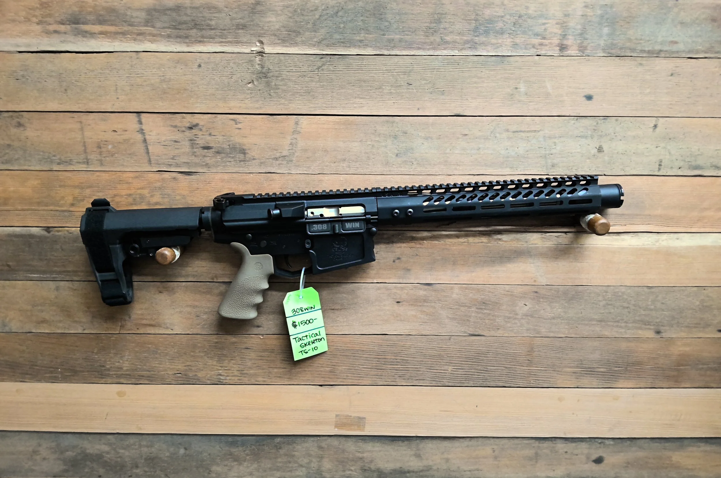 TACTICAL SKELETON TS-10 PISTOL BRACE FIREARM 308 WINCHESTER