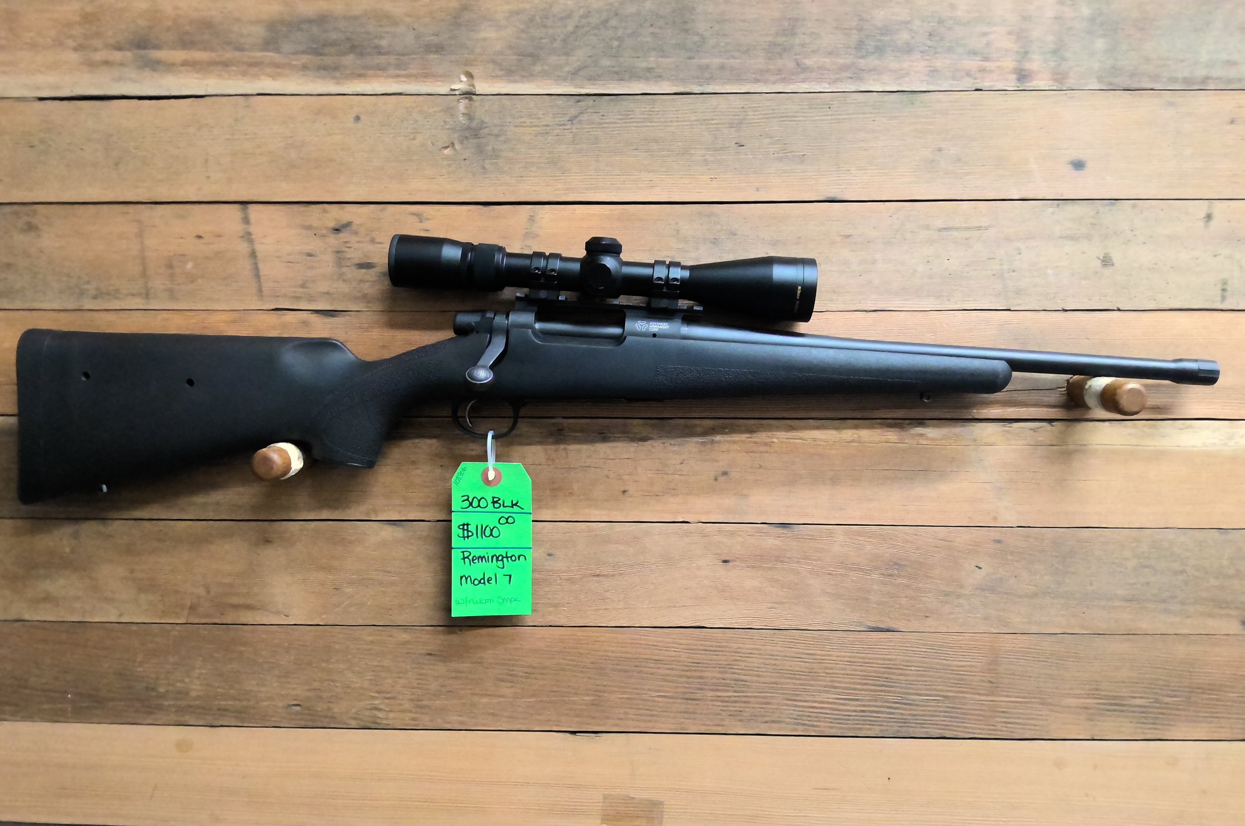 REMINGTON MODEL 7 RIFLE 300 BLACK OUT