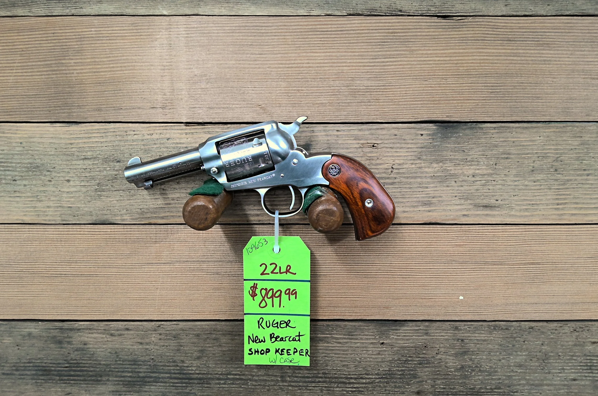 RUGER BEARCAT SHOP KEEPER REVOLVER 22 LR