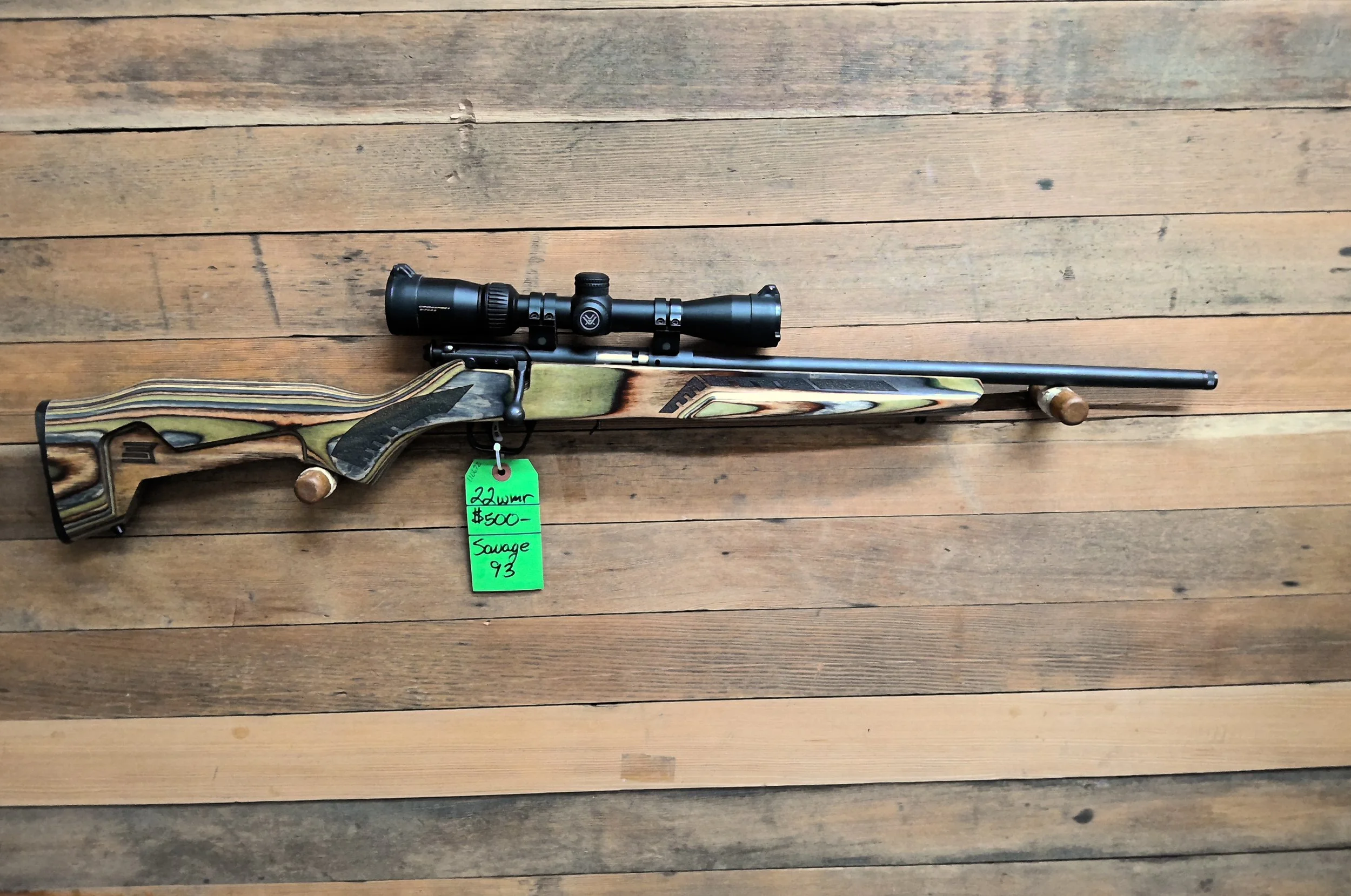SAVAGE MODEL 93 RIFLE 22 MAGNUM
