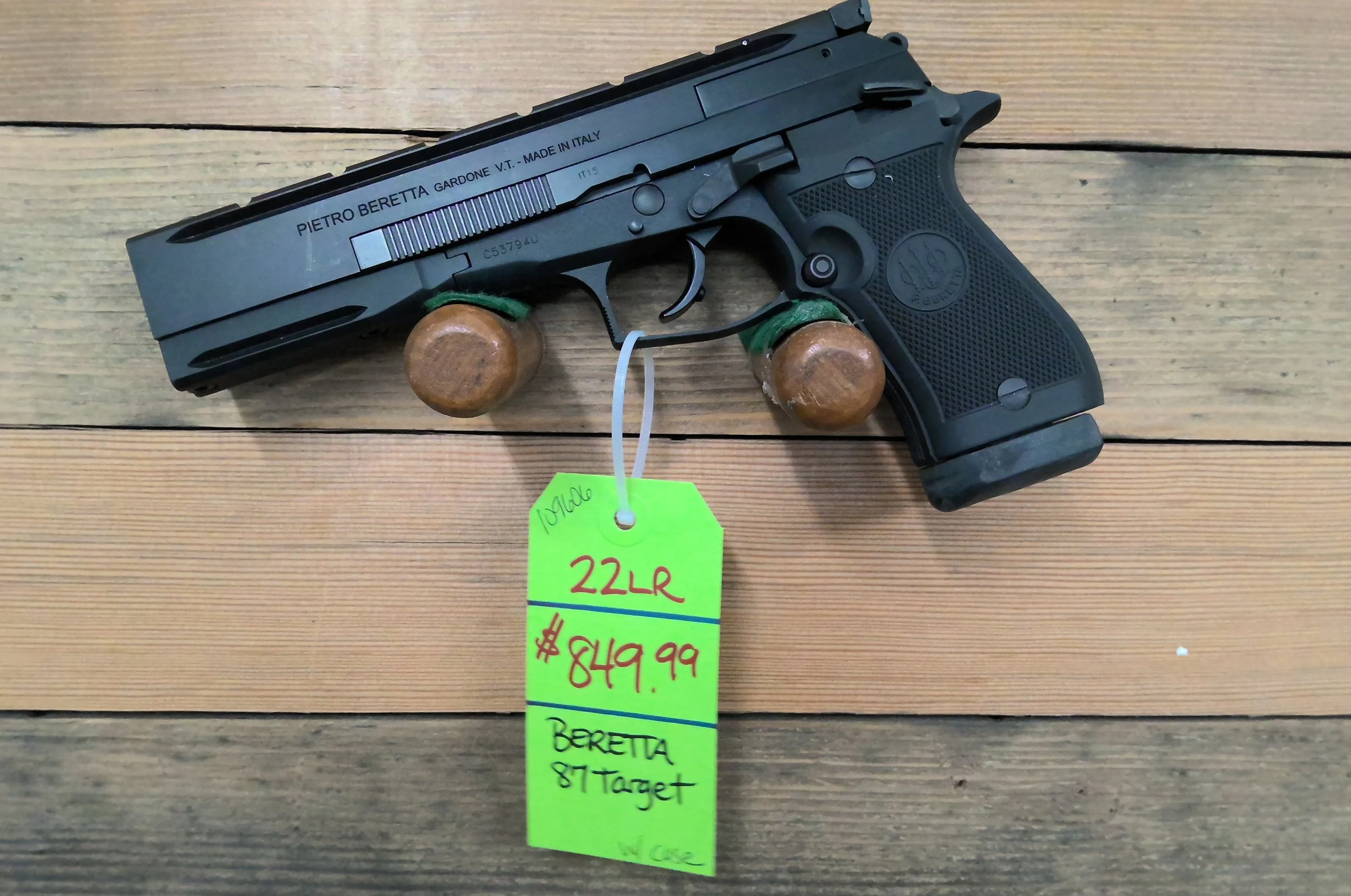 BERETTA 87 TARGET 22LR PISTOL