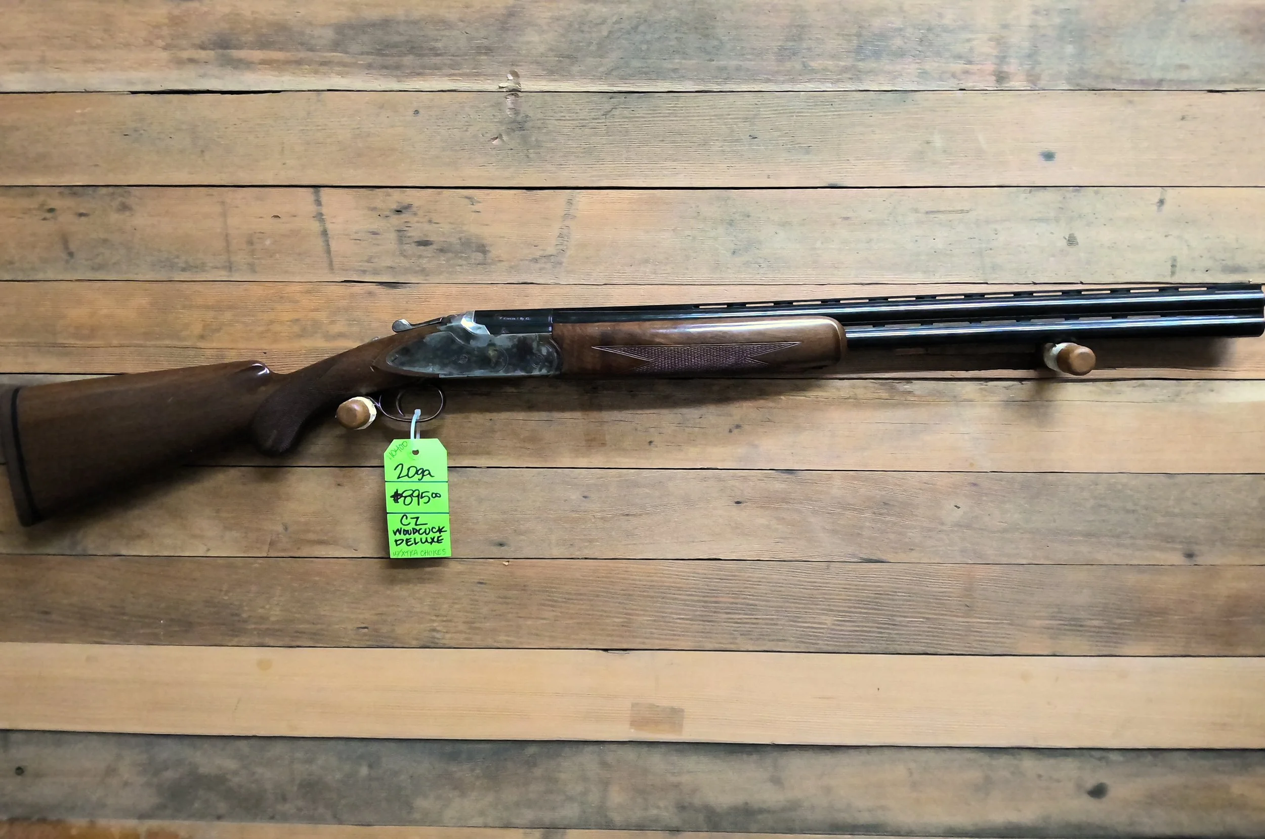 CZ WOODCOCK DELUXE 20GA SHOTGUN