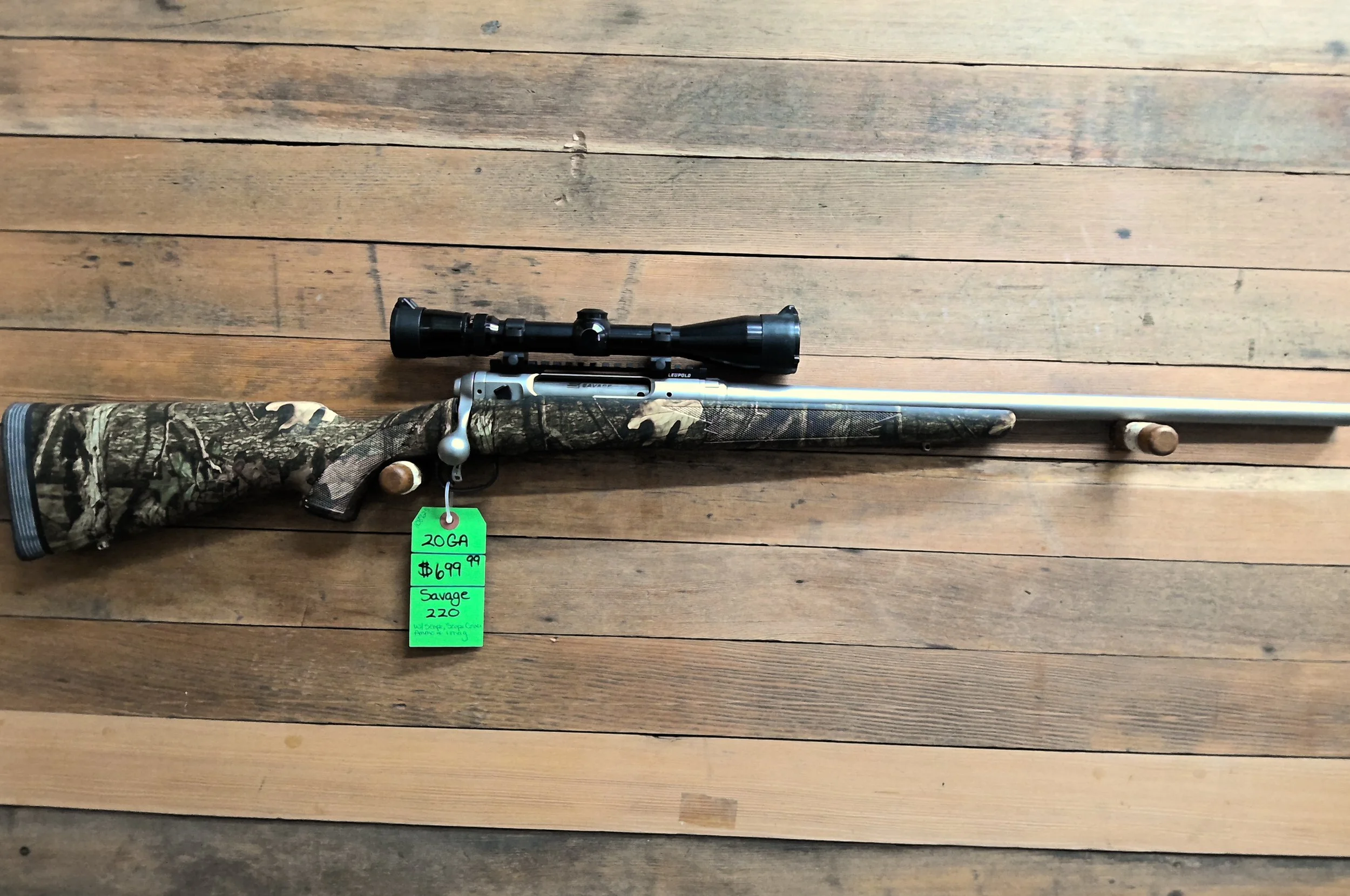 SAVAGE MODEL 220 SHOTGUN 20 GAUGE