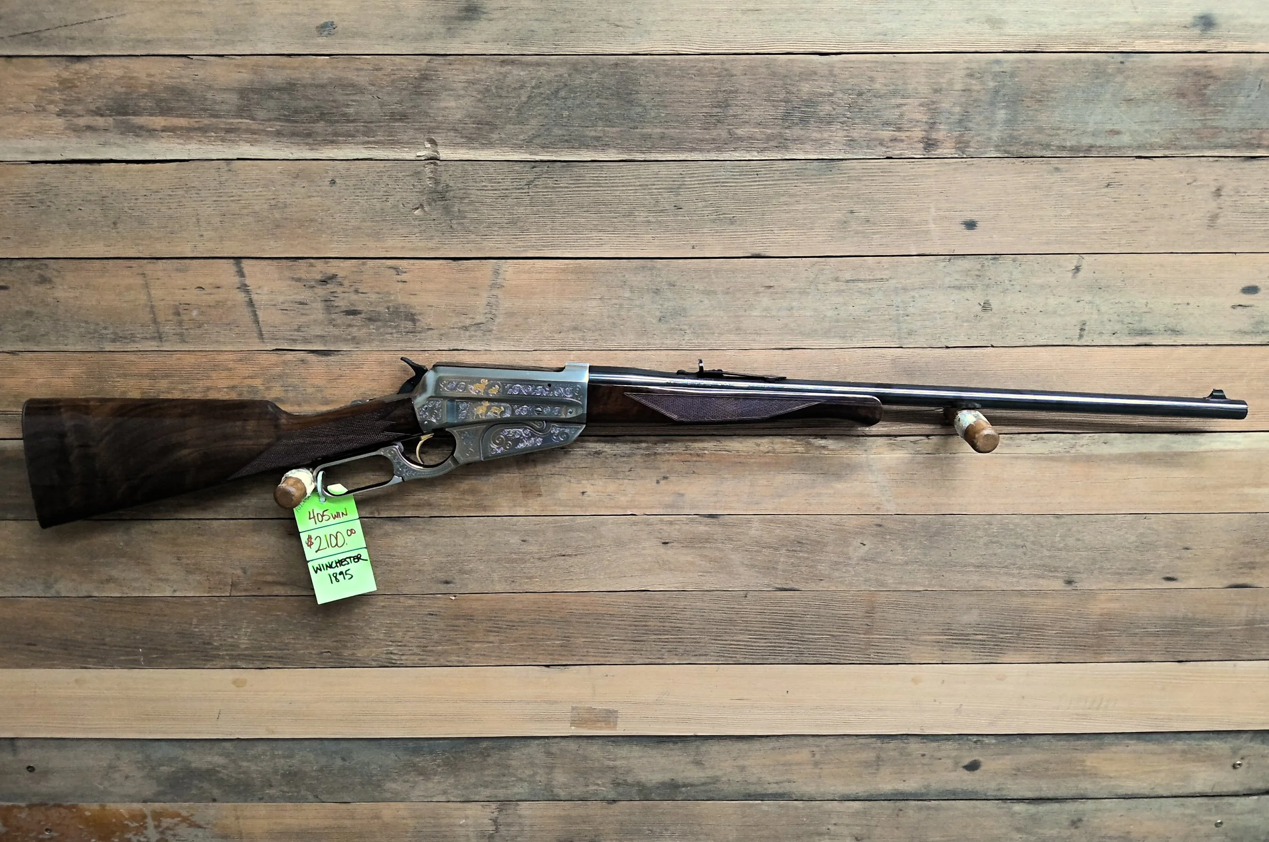 WINCHESTER MODEL 1895 HIGH GRADE RIFLE 405 WINCHESTER